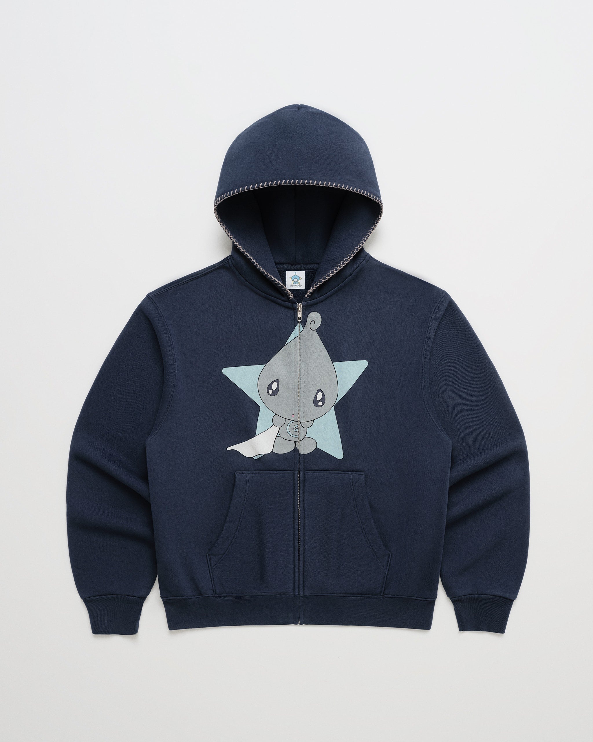 Madhappy & Friends Raindrop Midweight Fleece Zip Up | Madhappy