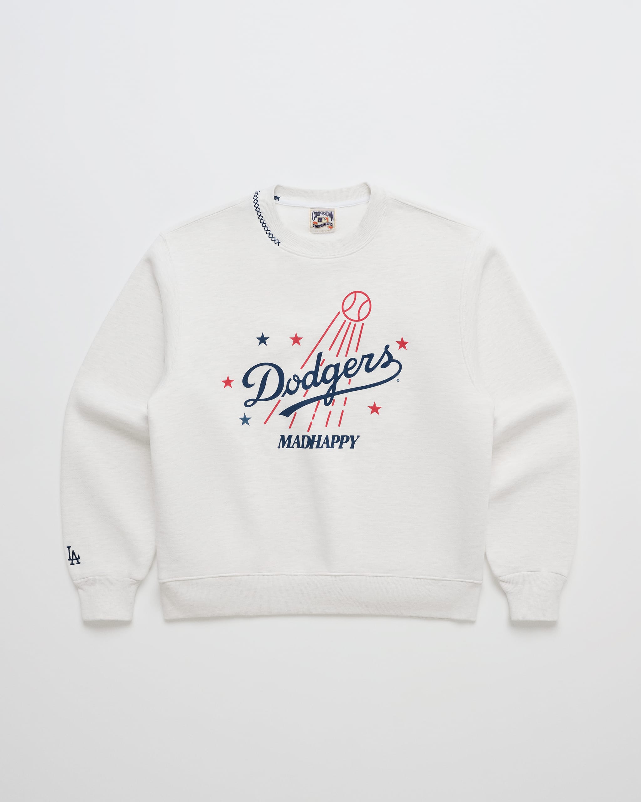 Dodgers Stars Fleece Crewneck | Madhappy