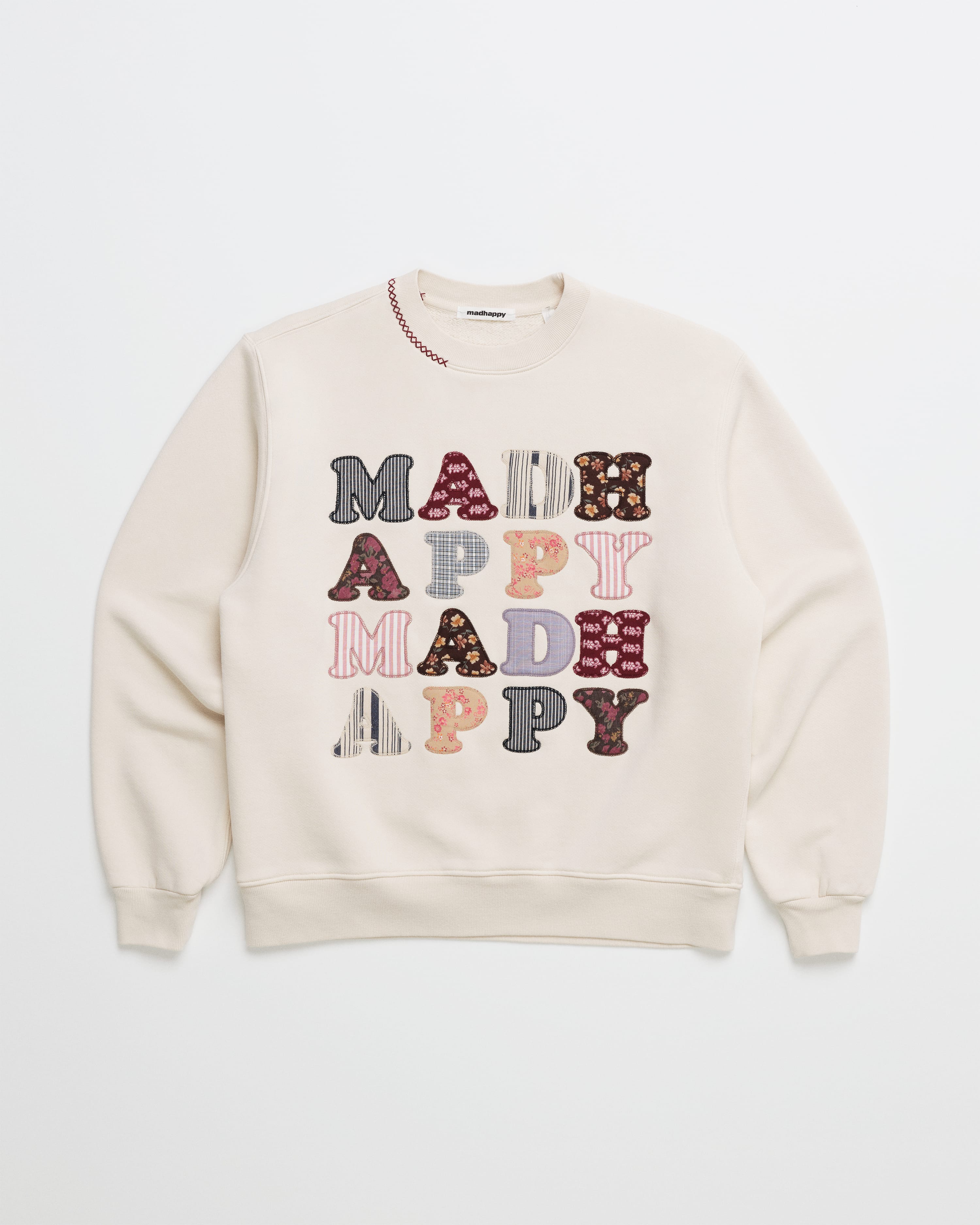 Madhappy Quiltwork Fleece Crewneck Madhappy