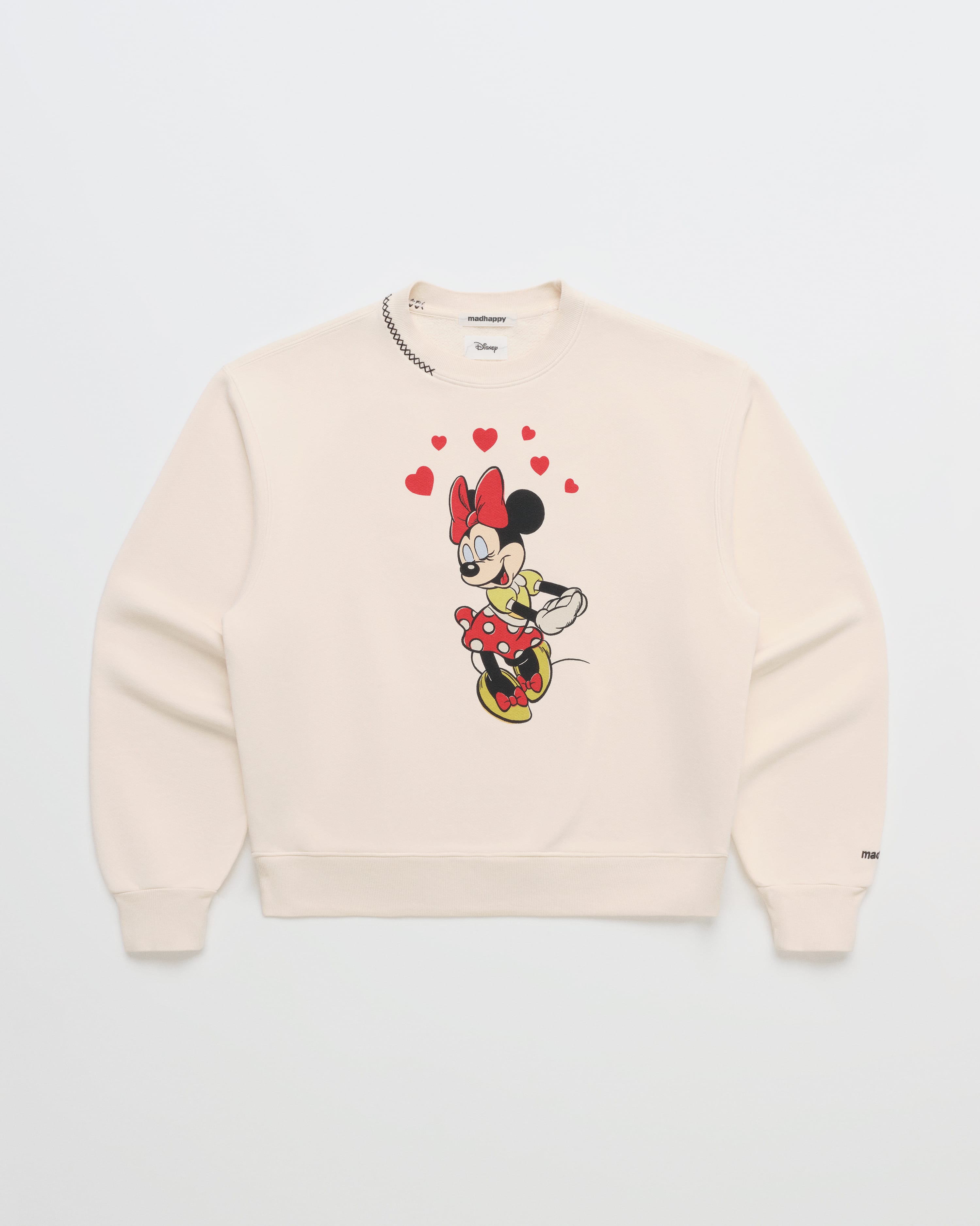 Minnie Mouse Hearts Crewneck | Madhappy