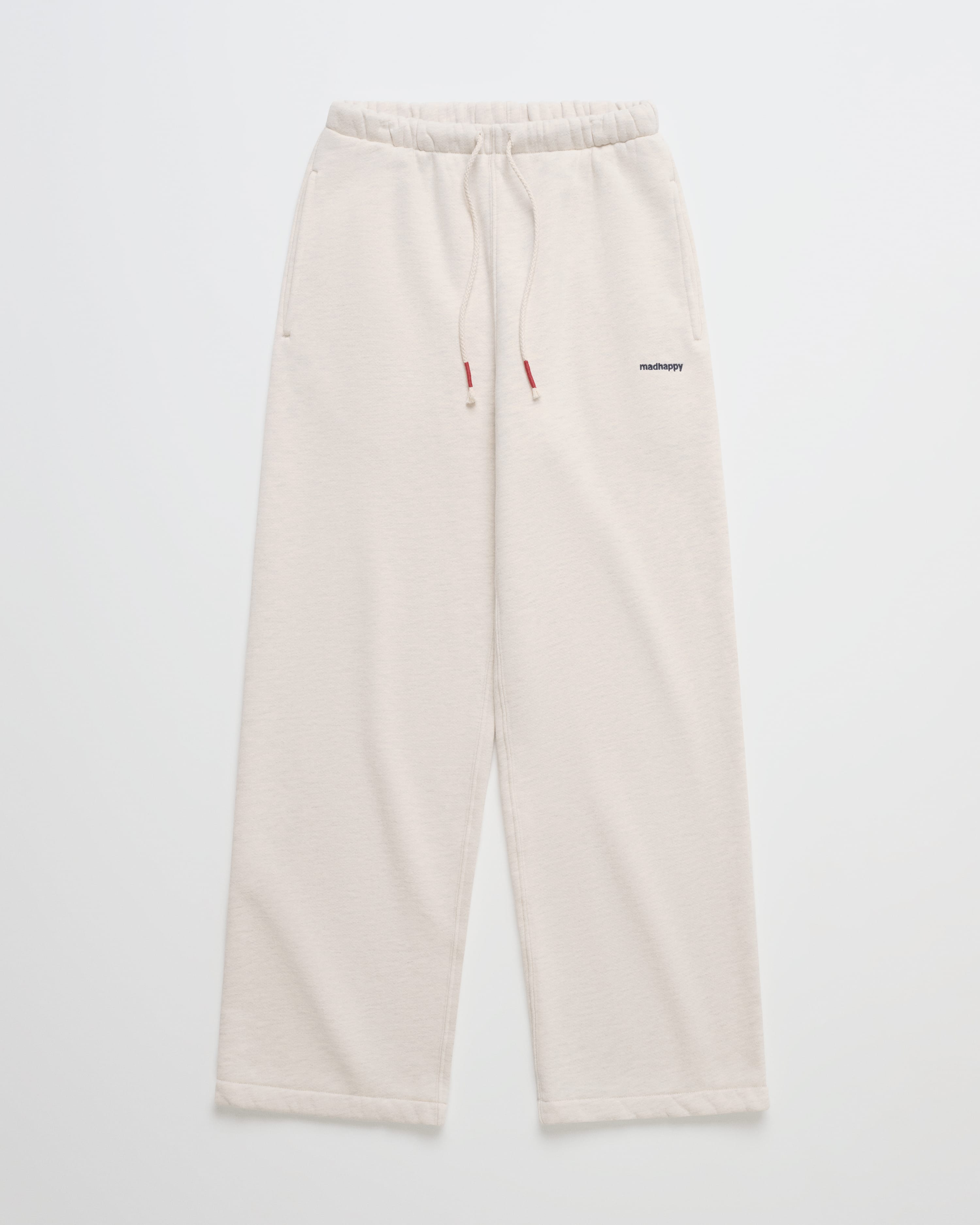 Madhappy マッドハッピー Classics Straight Leg Fleece Sweatpant スウェットパンツ  アイボリー系 M Classics Fleece Straight Sweatpant | Madhappy