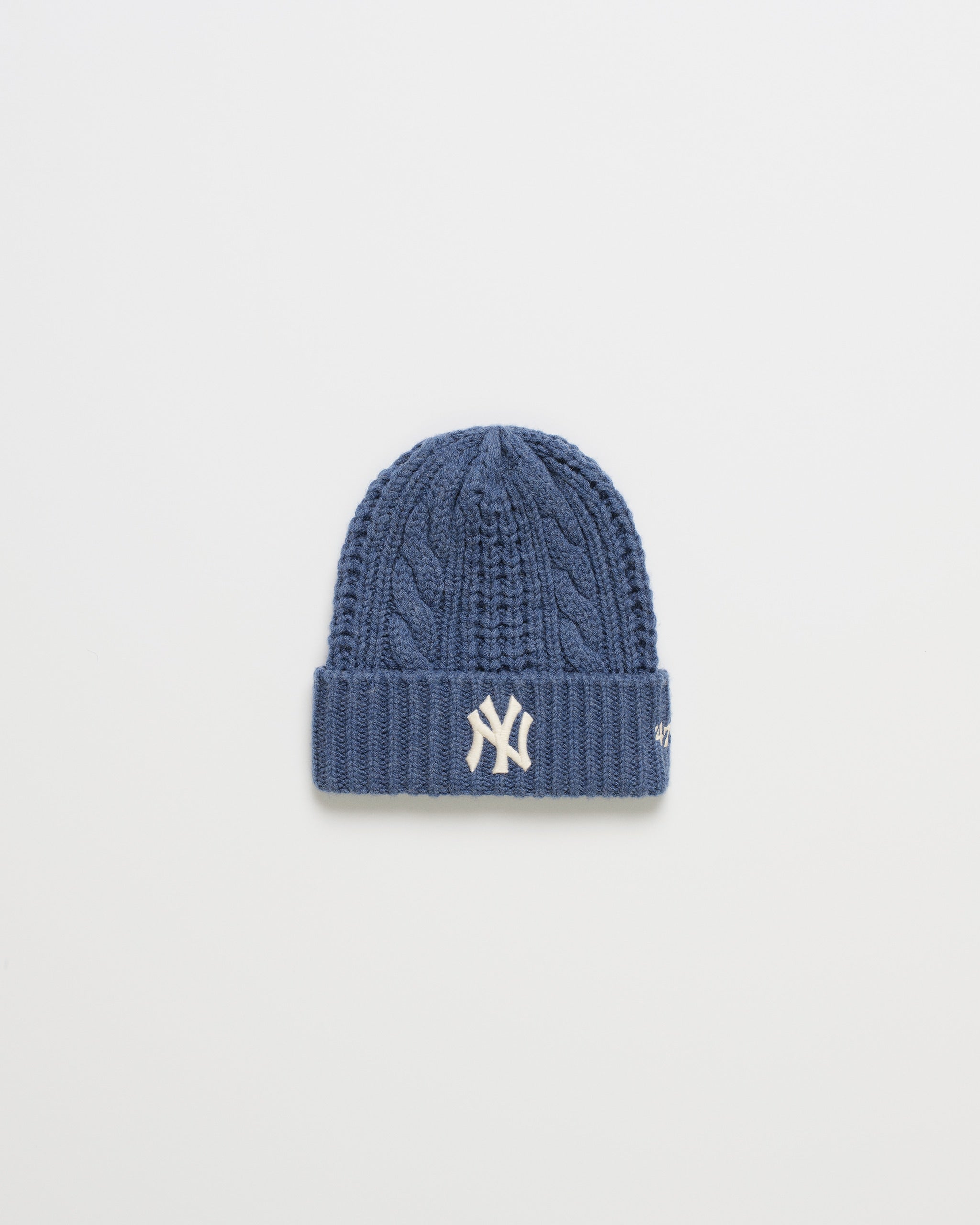 Yankees Cable Knit Beanie | Madhappy