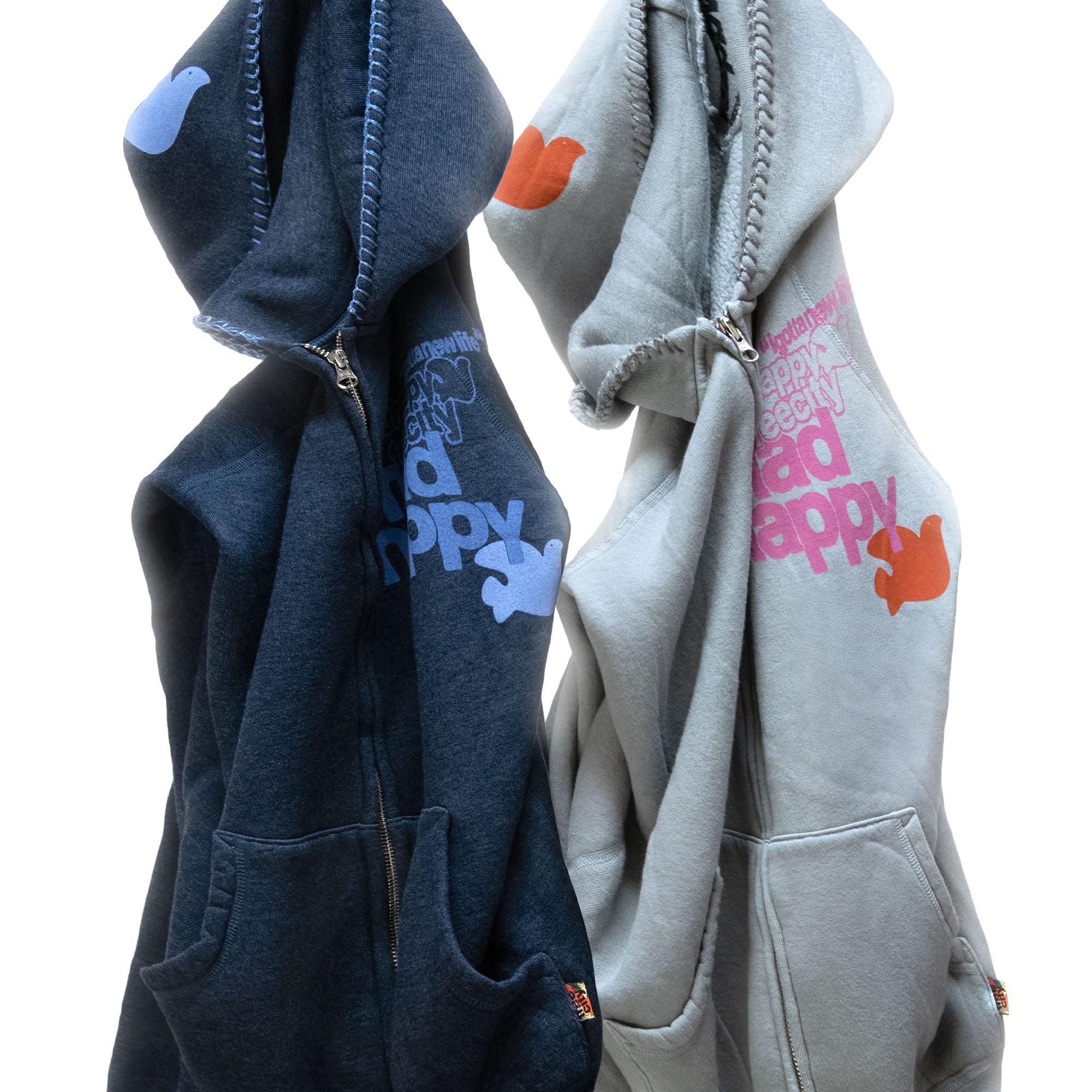 Eyelet Cooper Zip Up Hoodie | Madhappy