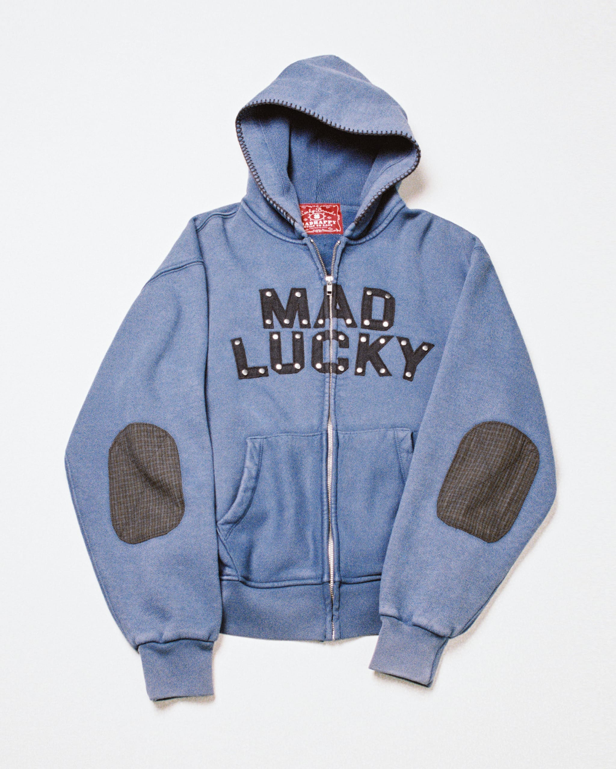Washed Cooper Applique Zip Up | Madhappy