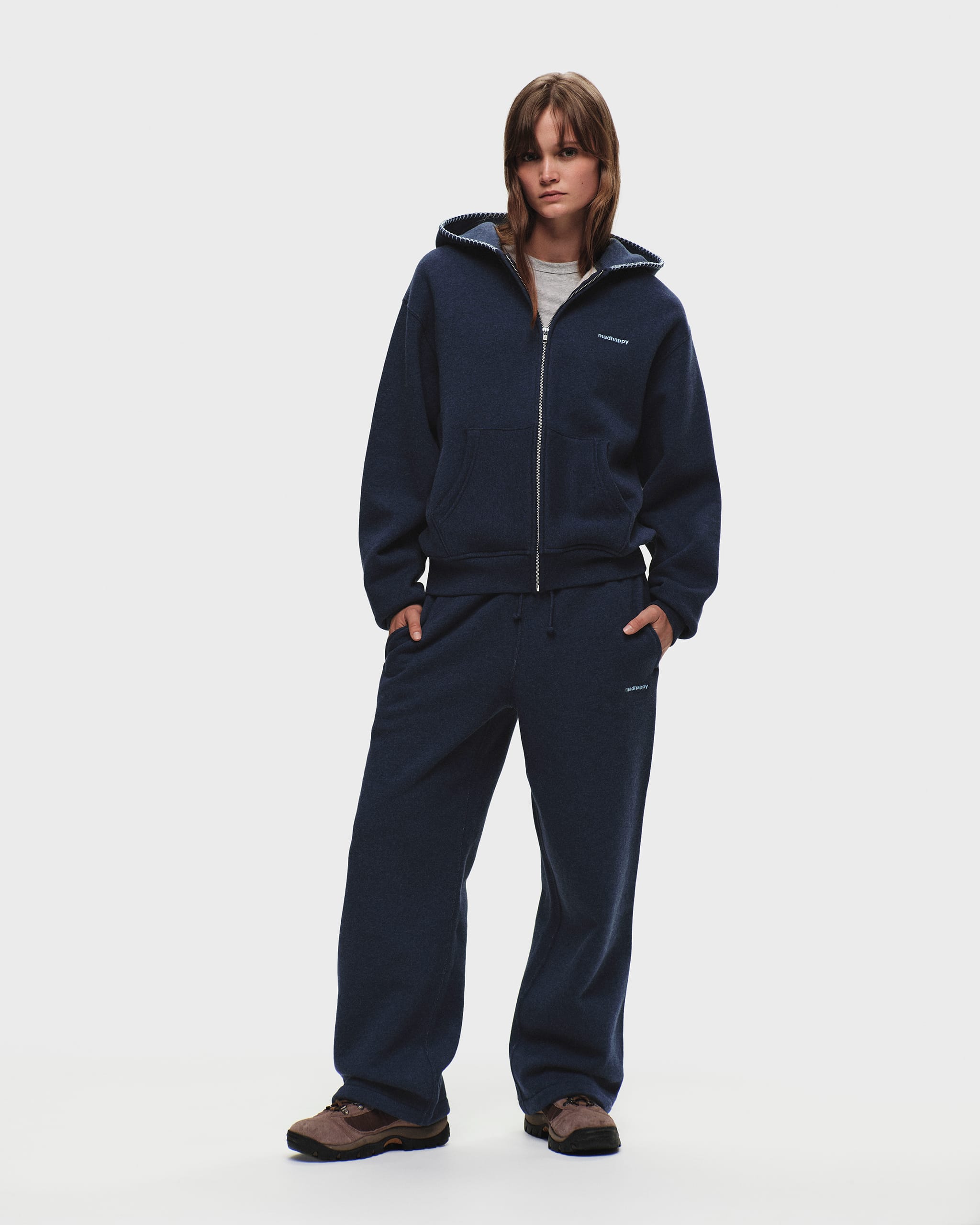Classic Midweight Fleece Zip Up | Madhappy