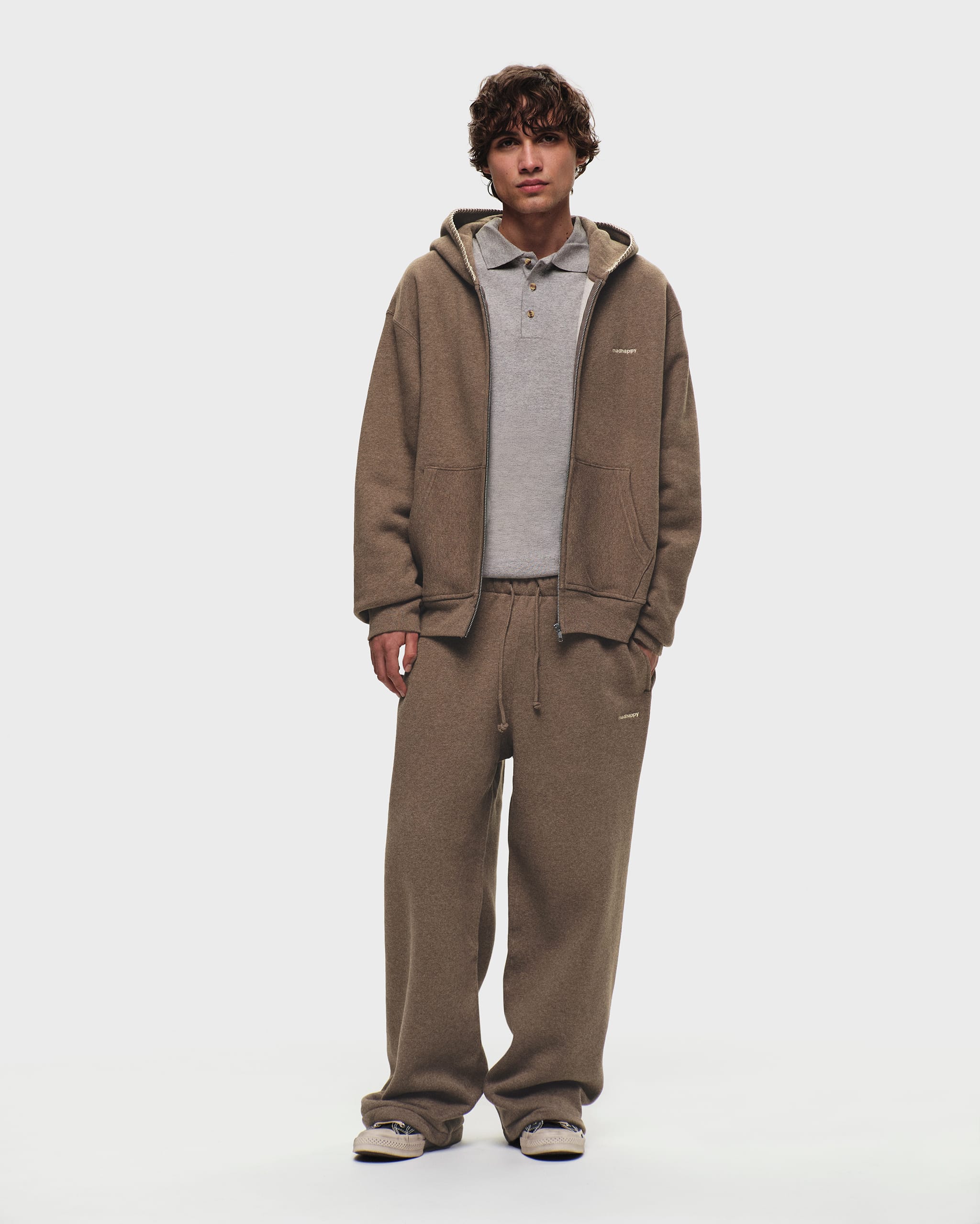 Classic Midweight Fleece Zip Up | Madhappy