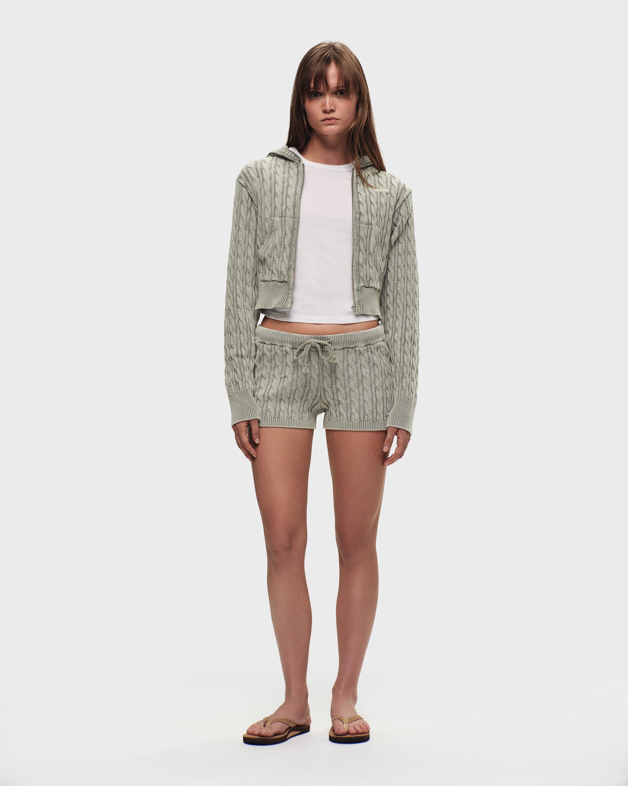 Heritage Classics Washed Cable Knit Short | Madhappy Heritage Classics Washed Cable Knit Short | Madhappy