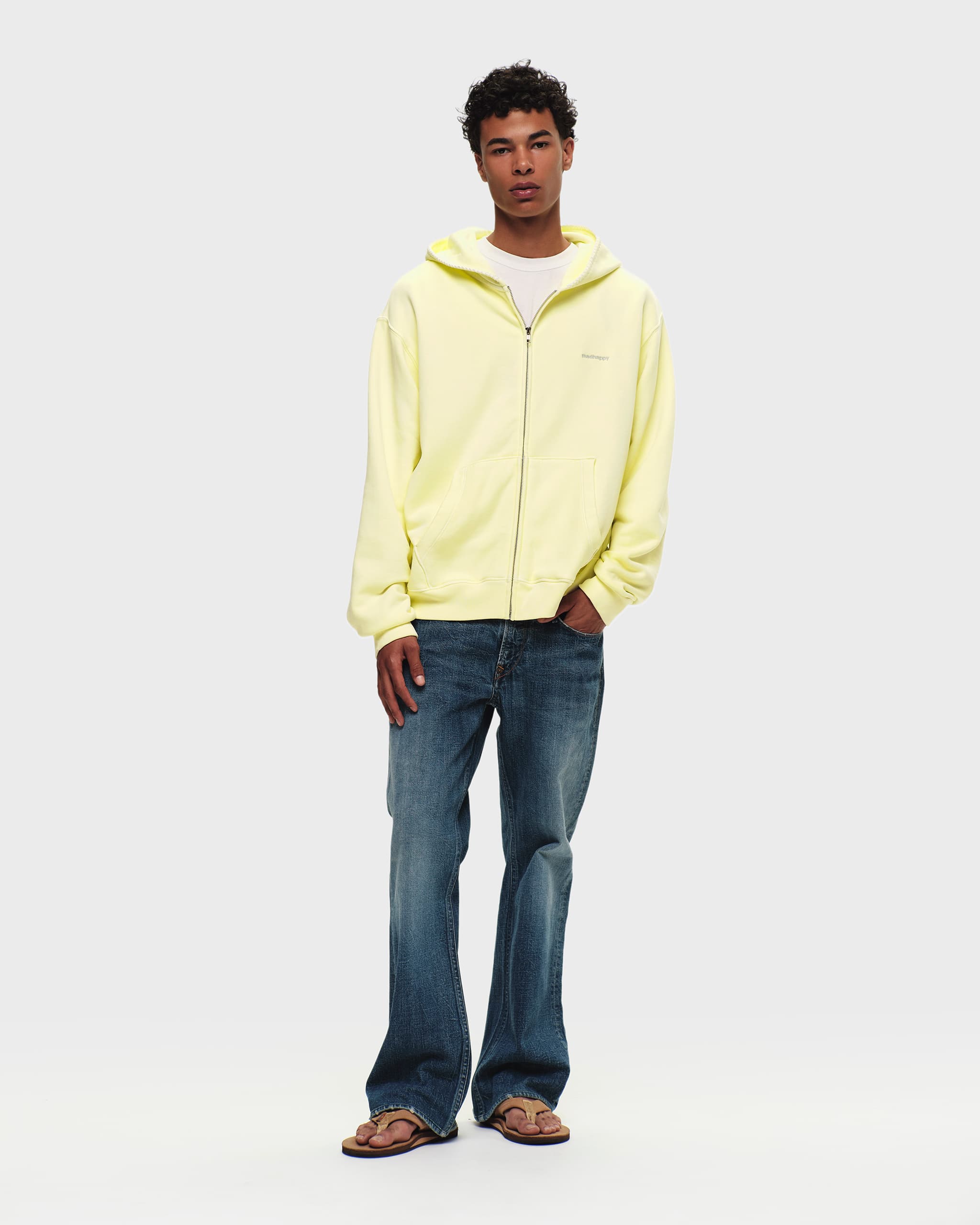 Classics Midweight Fleece Zip Up | Madhappy