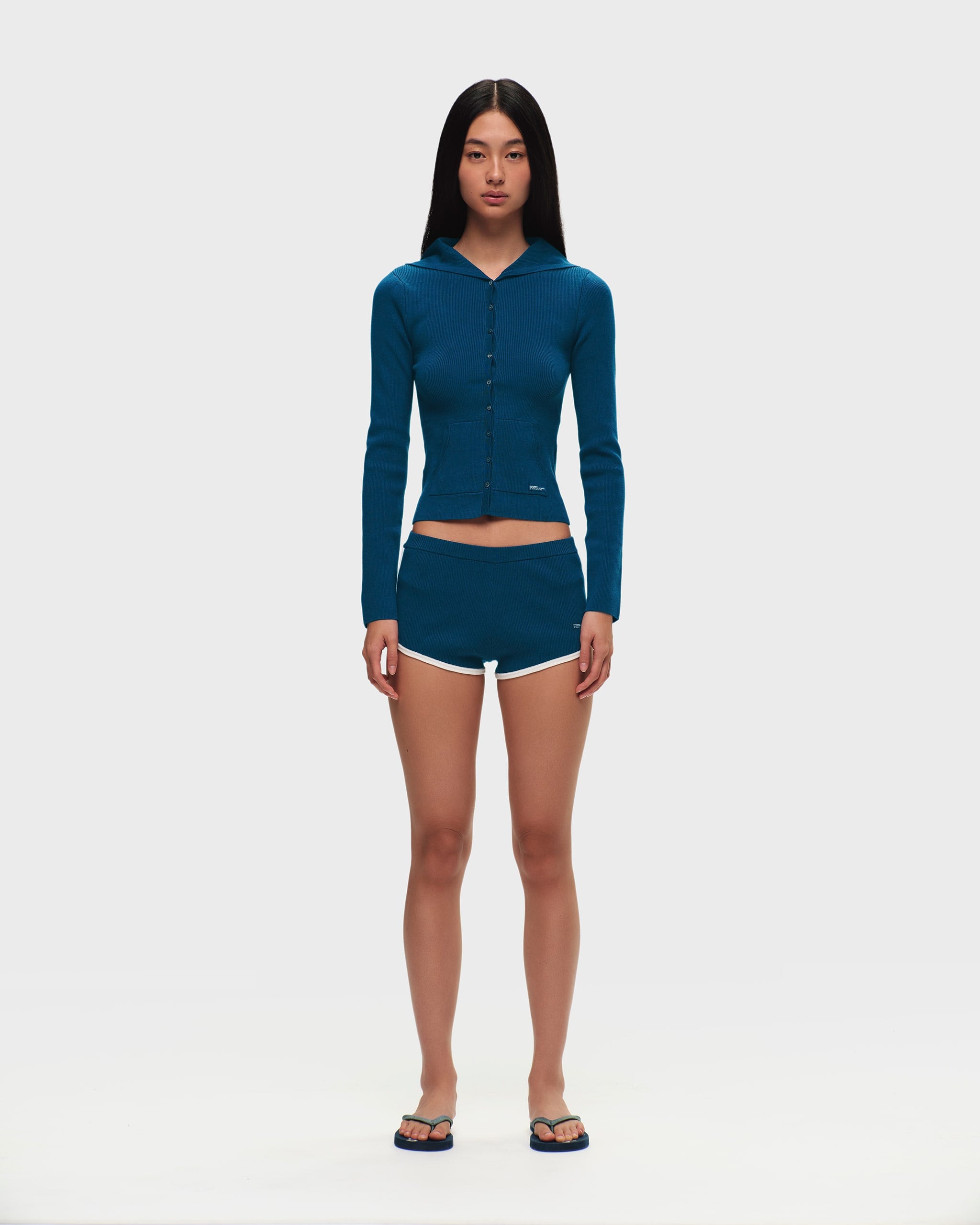 Ribbed Knit Dolphin Short | Madhappy