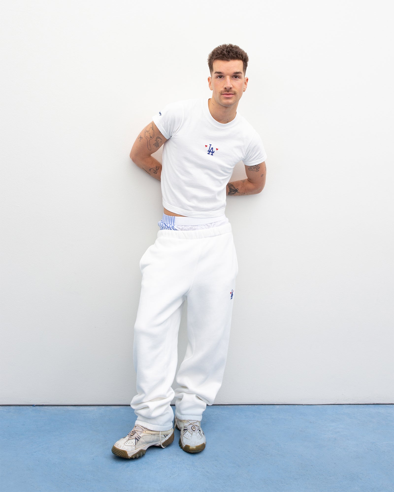 Dodgers Heart Fleece Sweatpant