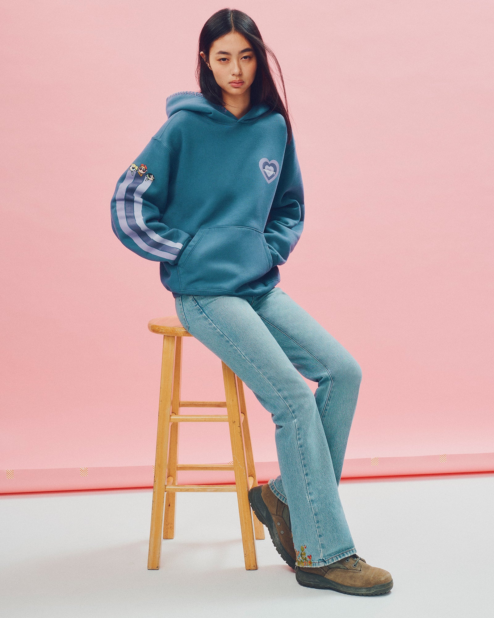 The Powerpuff Girls Heart Hoodie – Madhappy