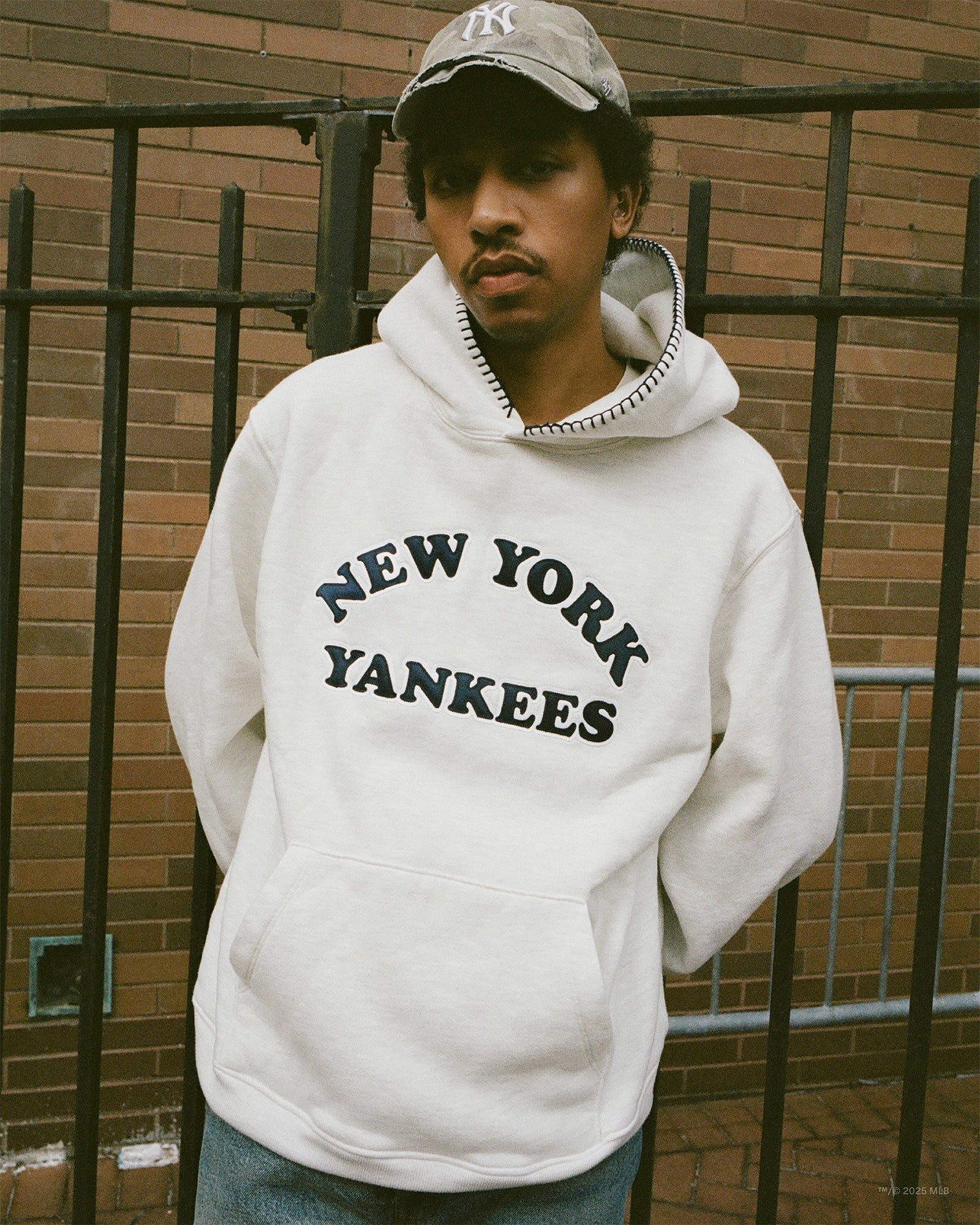 Yankees Cooper Applique Hoodie