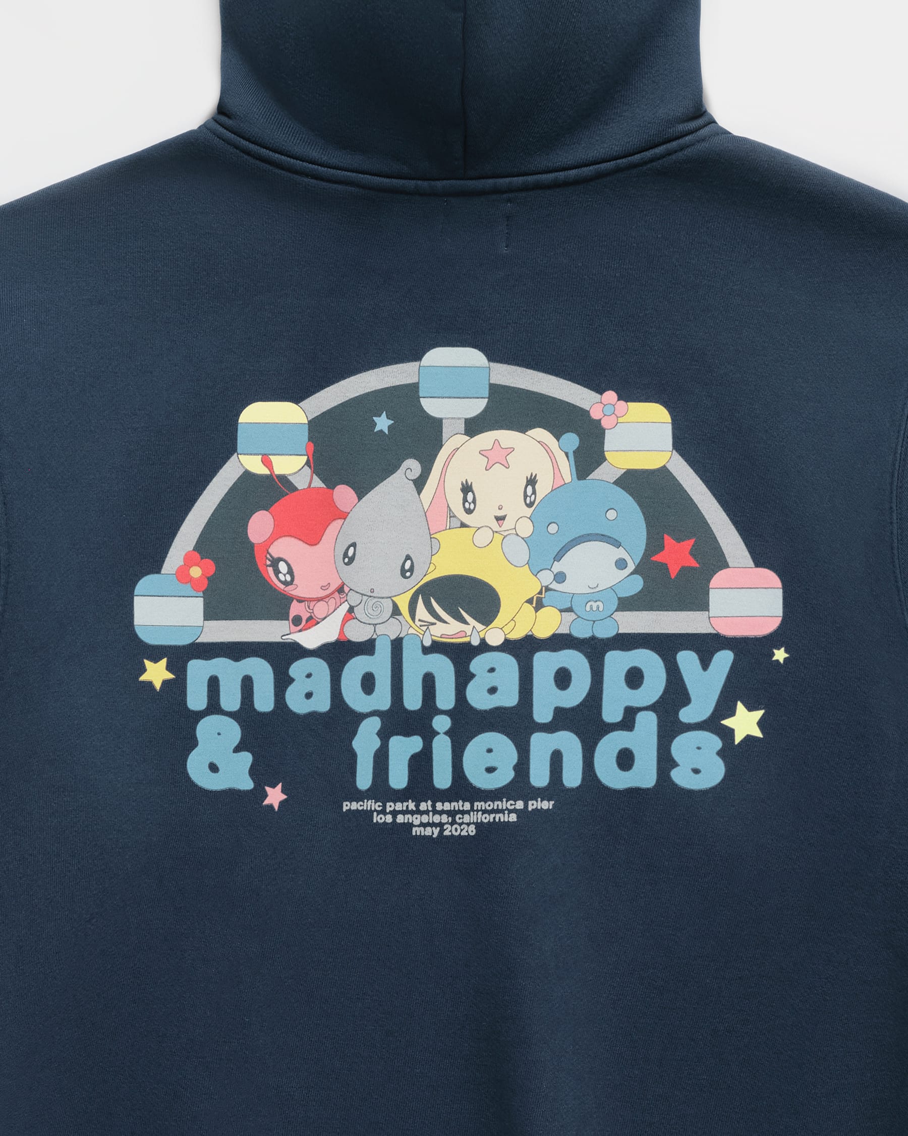 Madhappy & Friends Ferris Wheel Midweight Fleece Zip Up | Madhappy