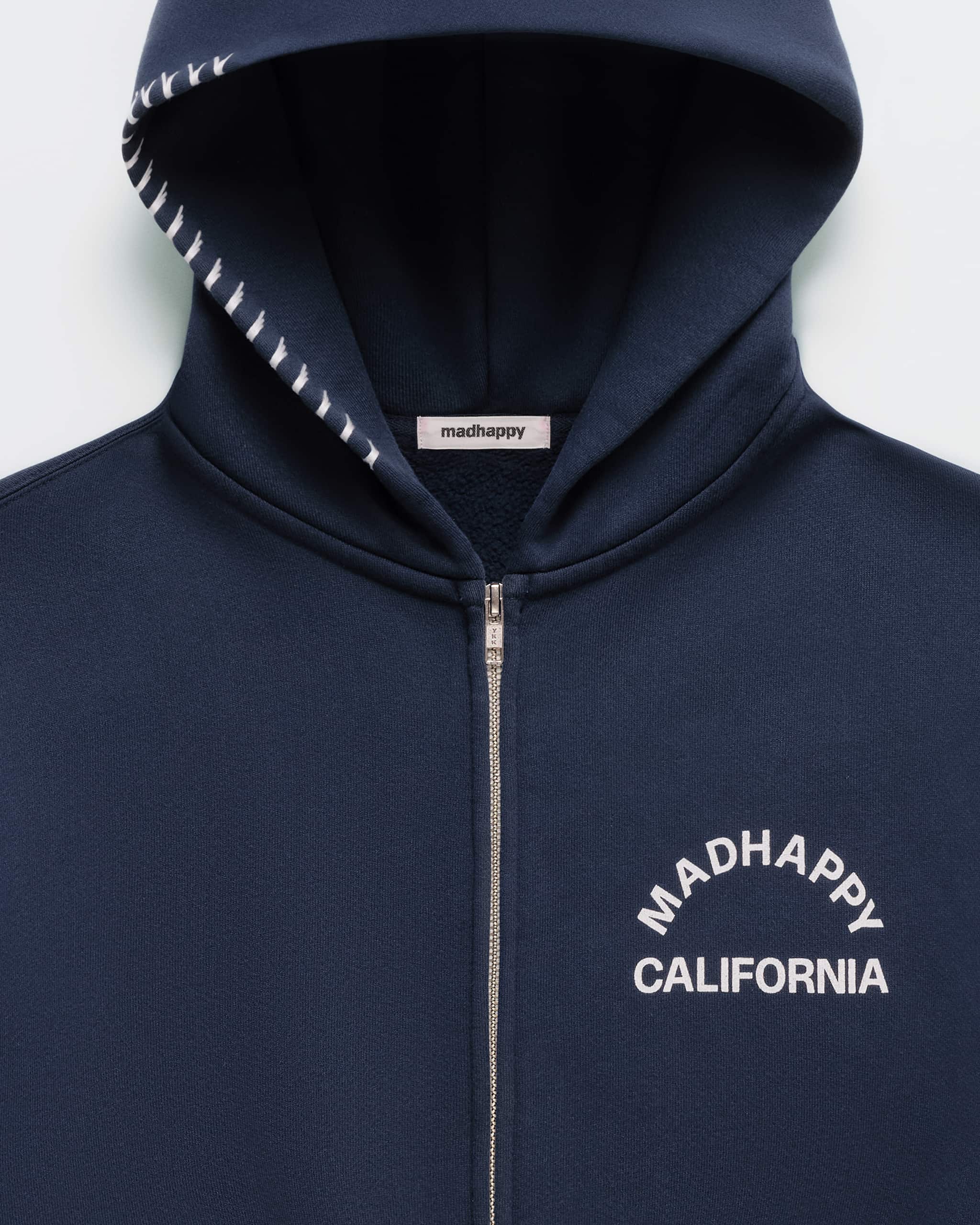 California Arch Fleece Zip Up | Madhappy