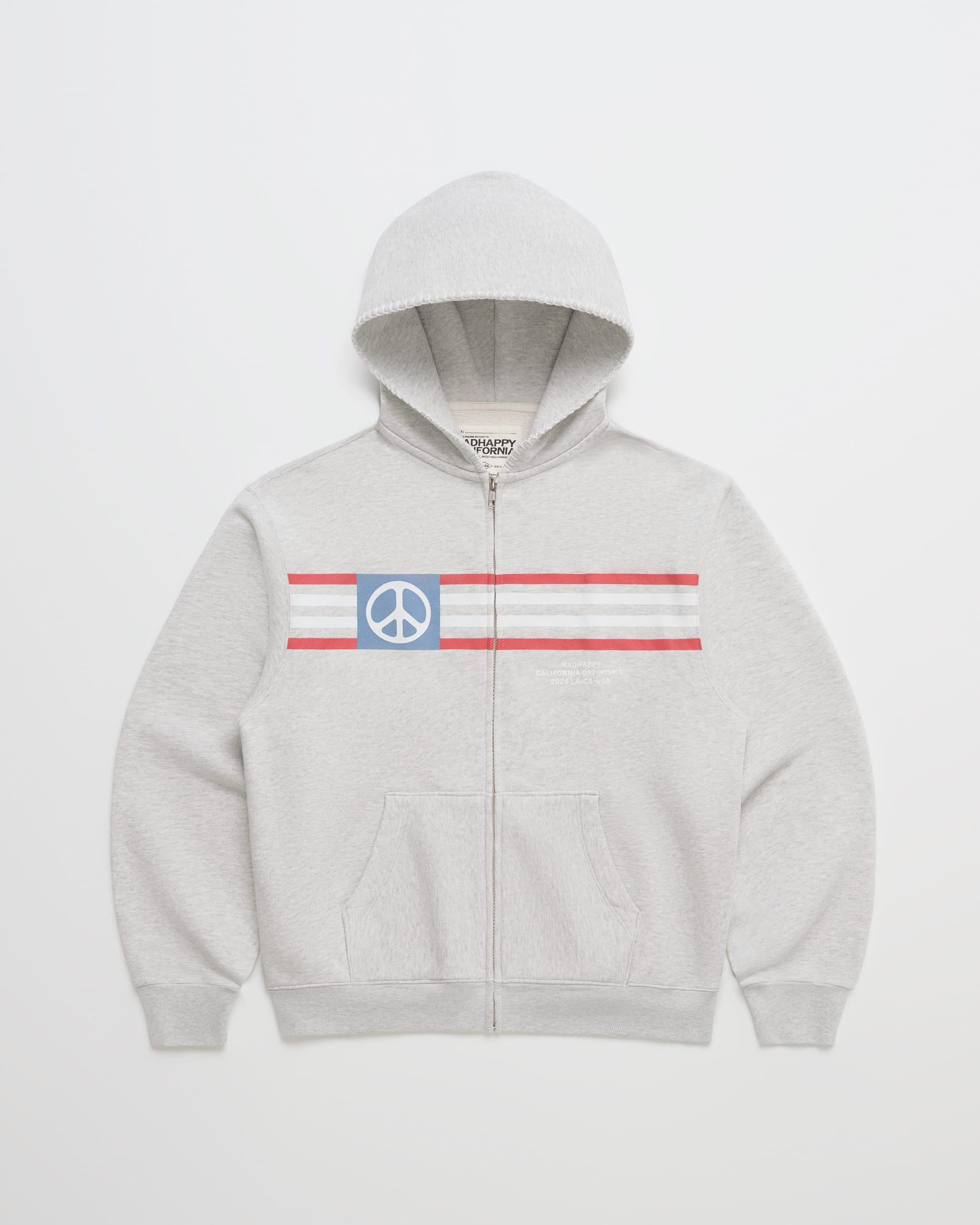 Madhappy California Peace Zip Up | Madhappy