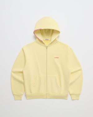 Classics Fleece Zip Up – Coconut Cream