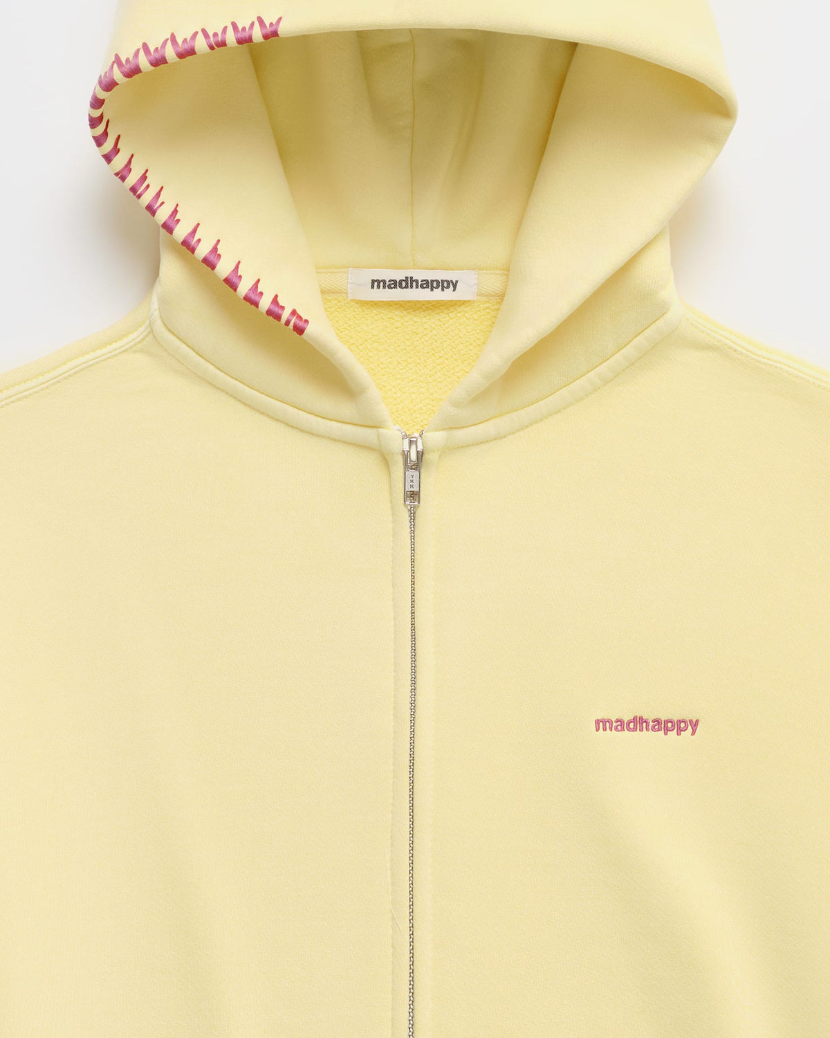 Classics Fleece Zip Up – Coconut Cream