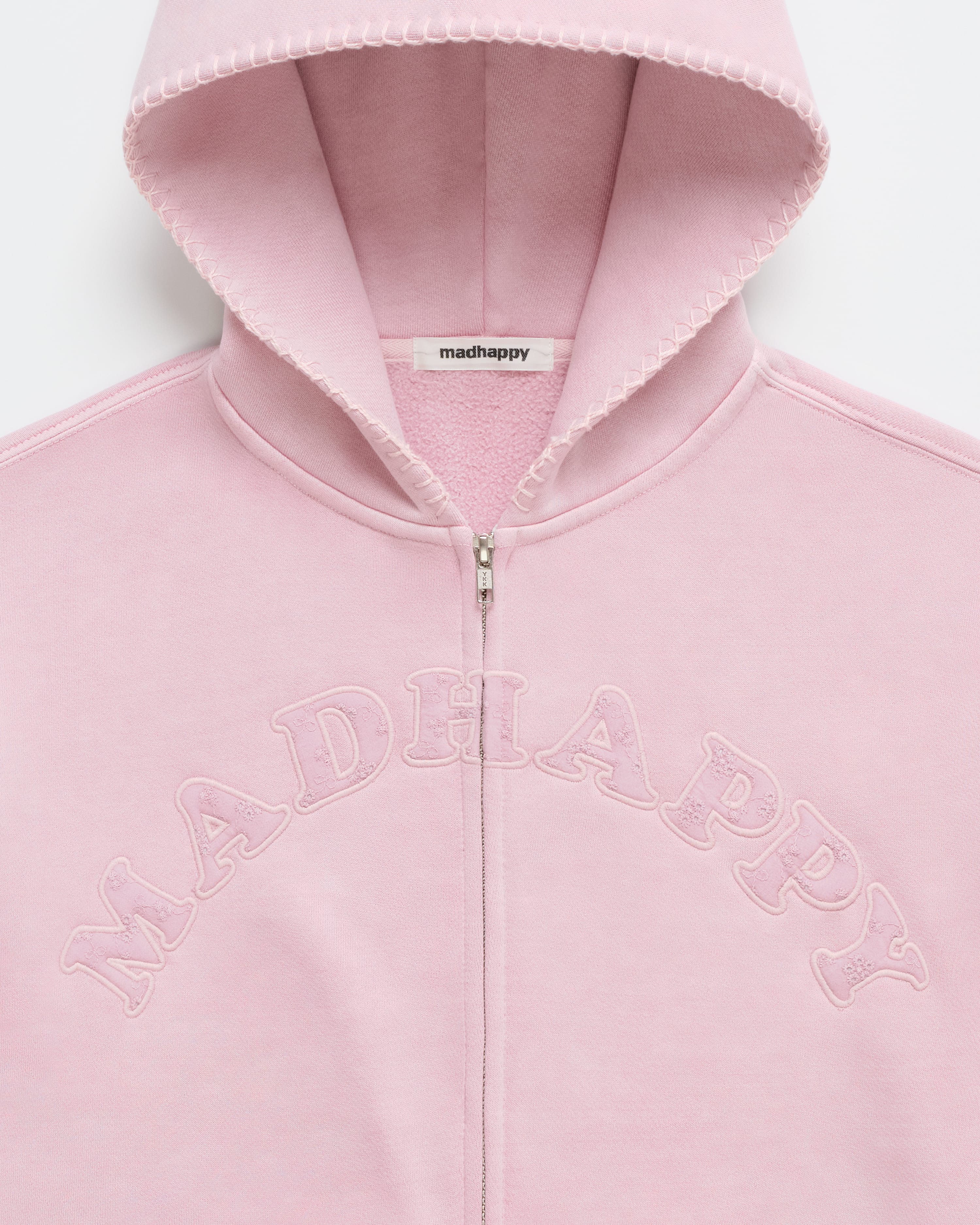 Eyelet Cooper Zip Up Hoodie | Madhappy