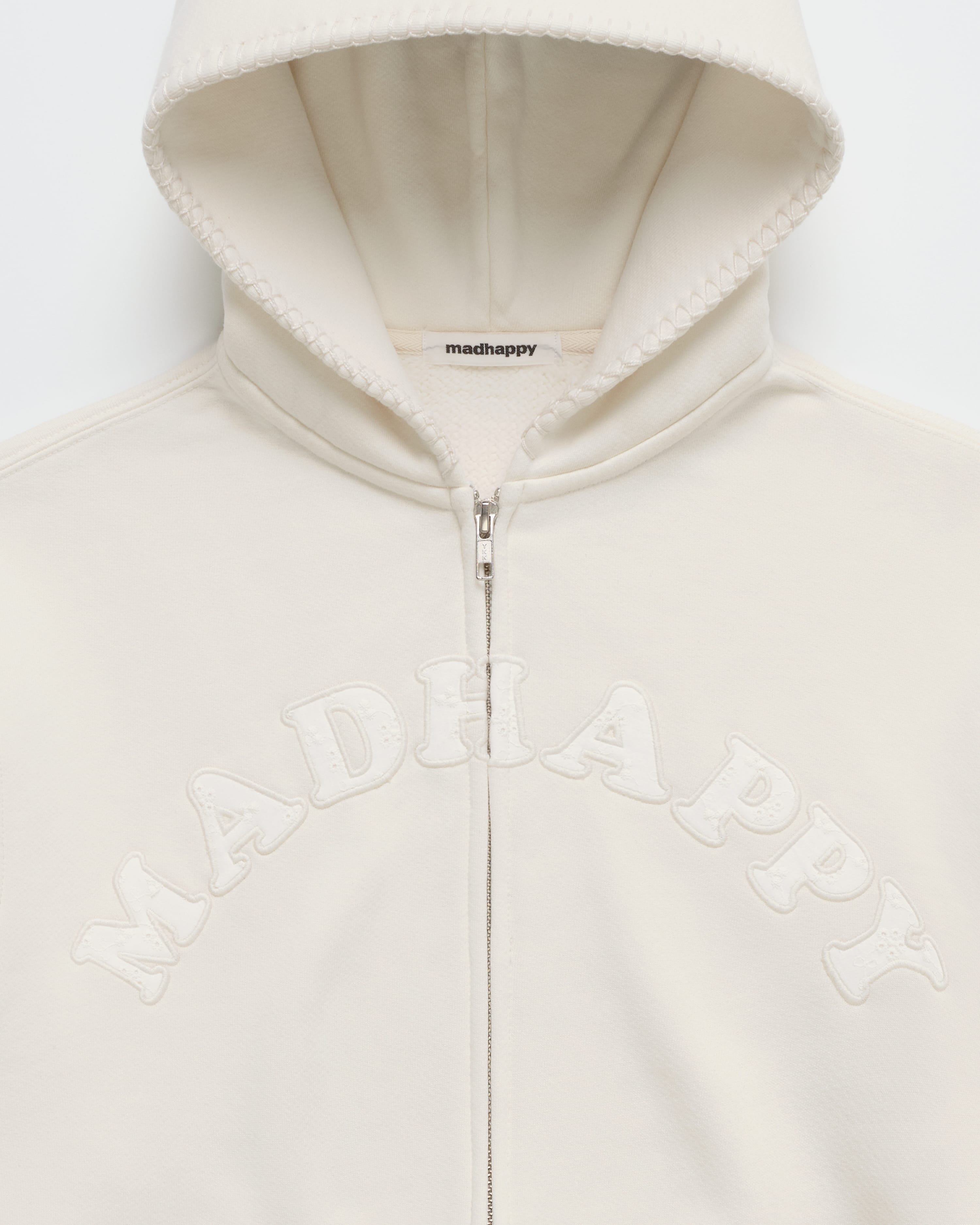 Eyelet Cooper Zip Up Hoodie | Madhappy