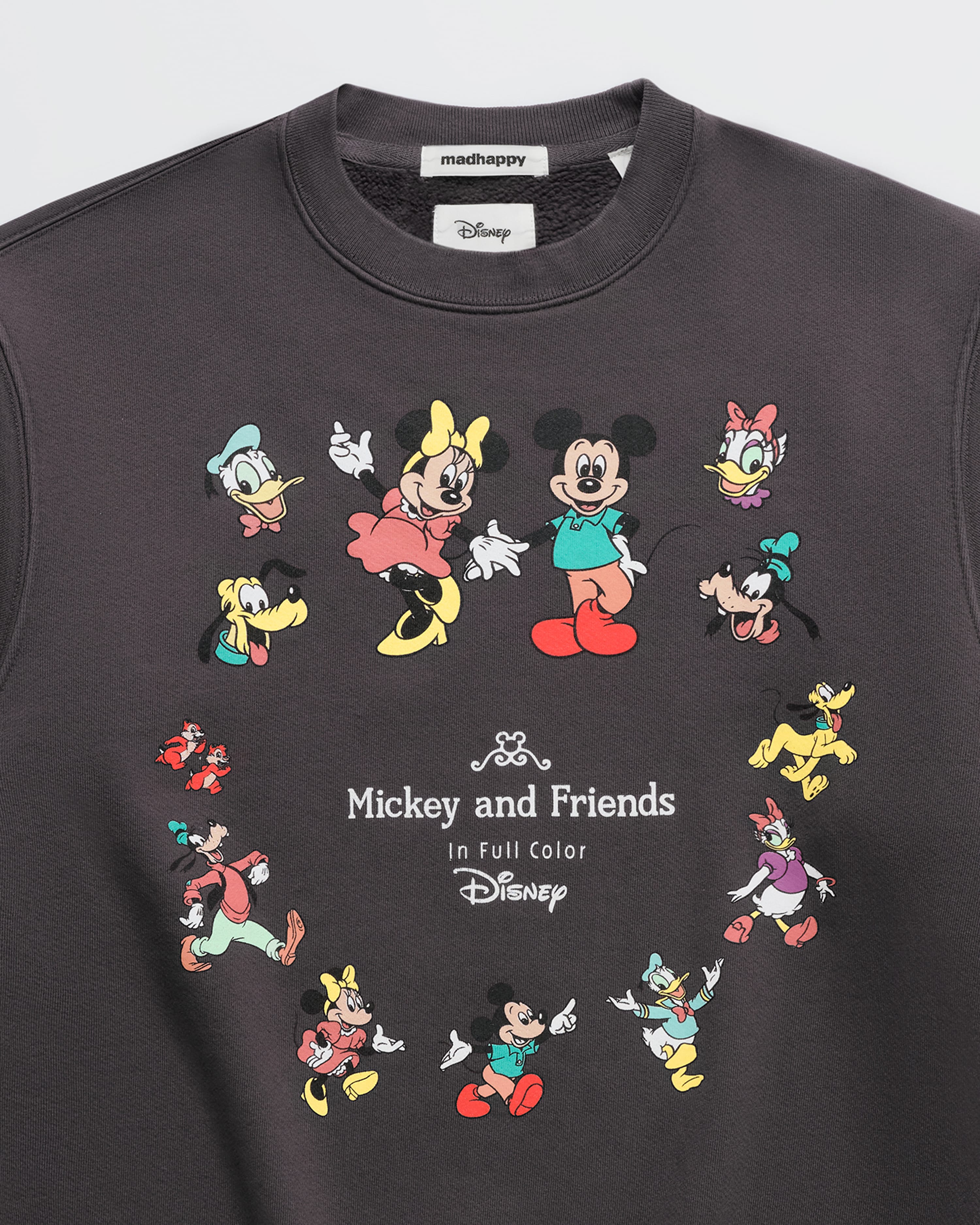 Mickey and Friends Fleece Crewneck | Madhappy