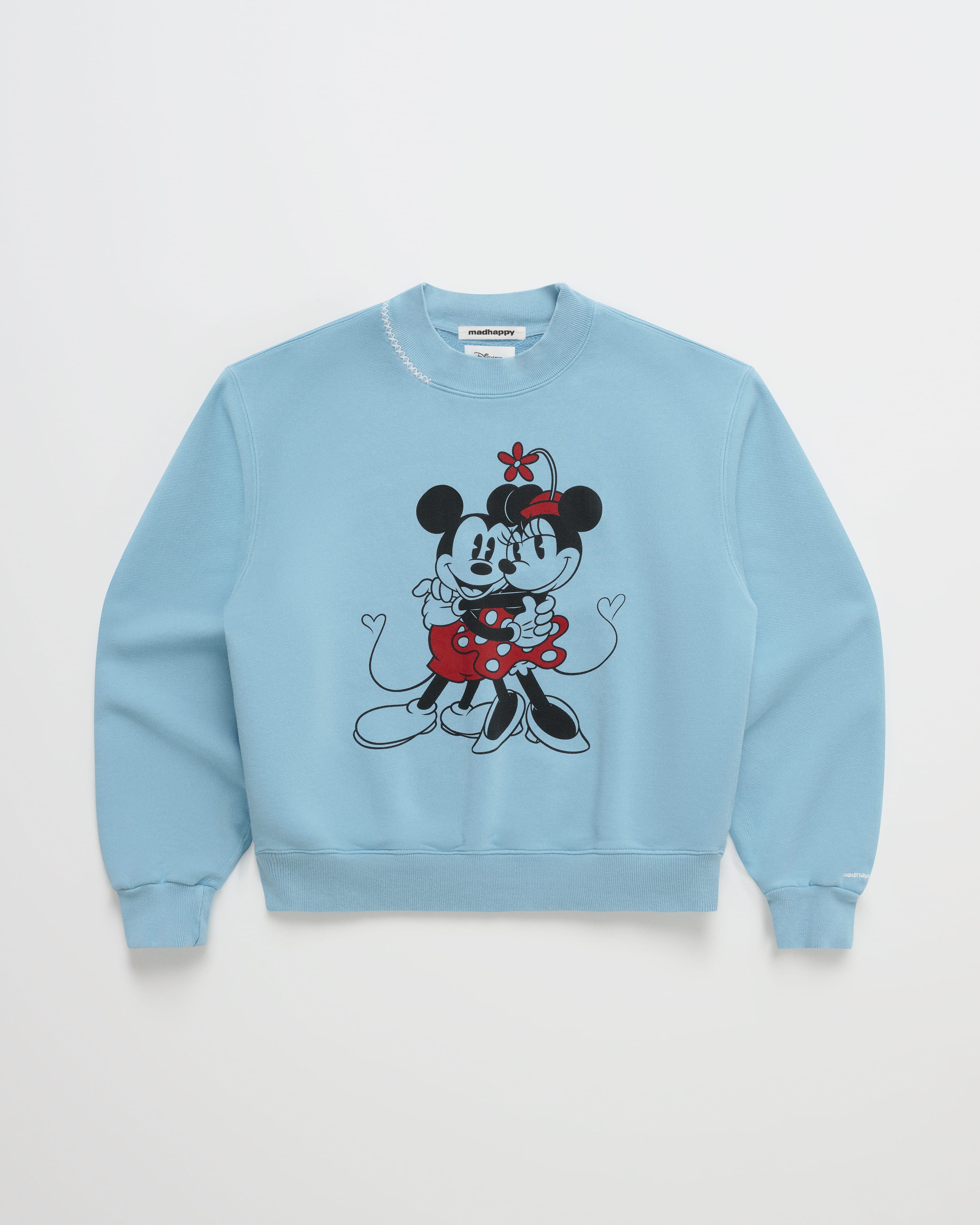 Mickey Mouse and Minnie Mouse Fleece Mockneck | Madhappy
