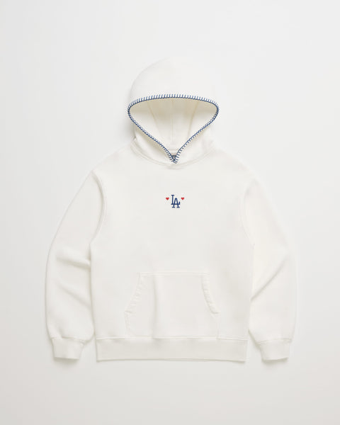 Dodgers Heart Fleece Hoodie | Madhappy