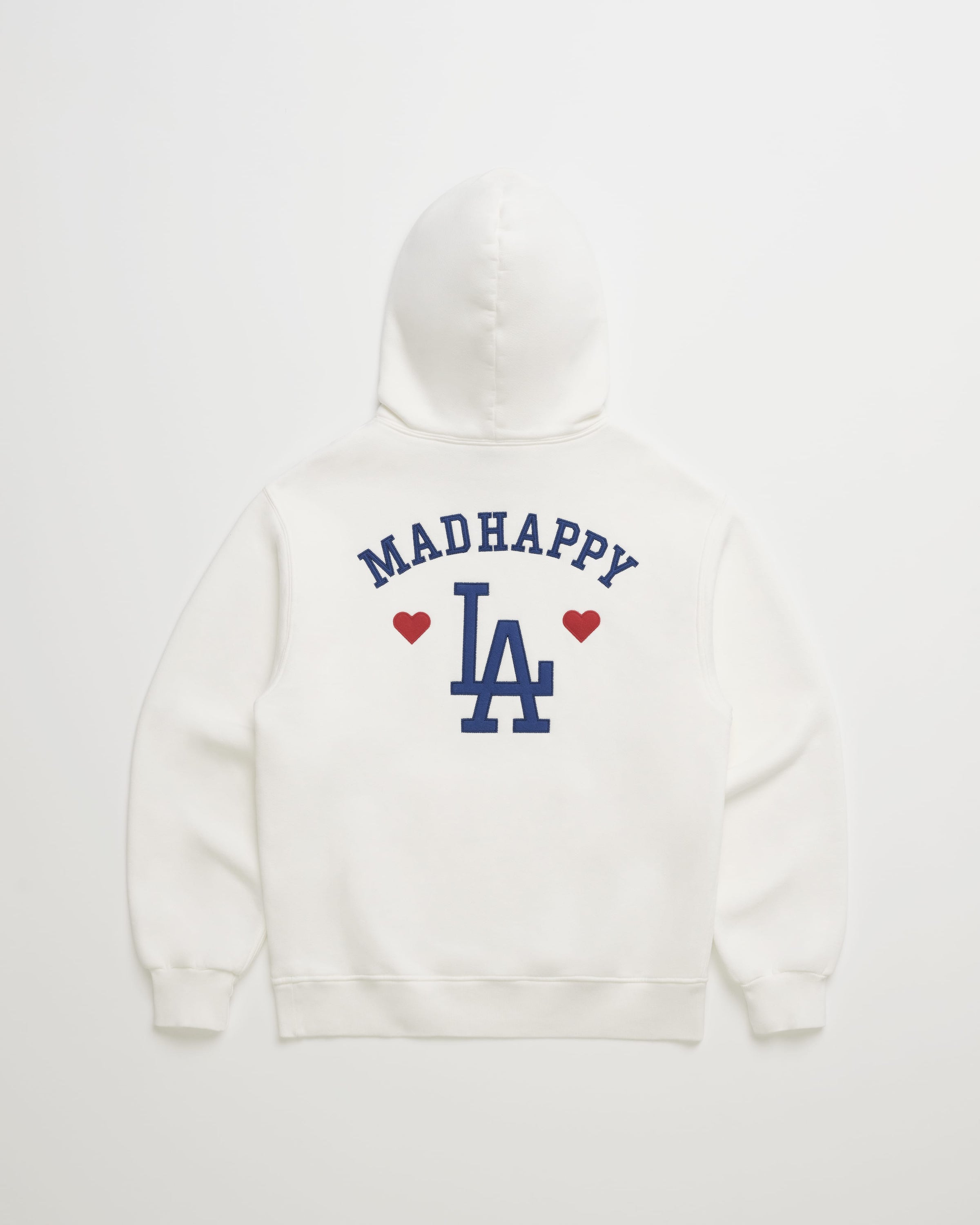 Dodgers Heart Fleece Hoodie