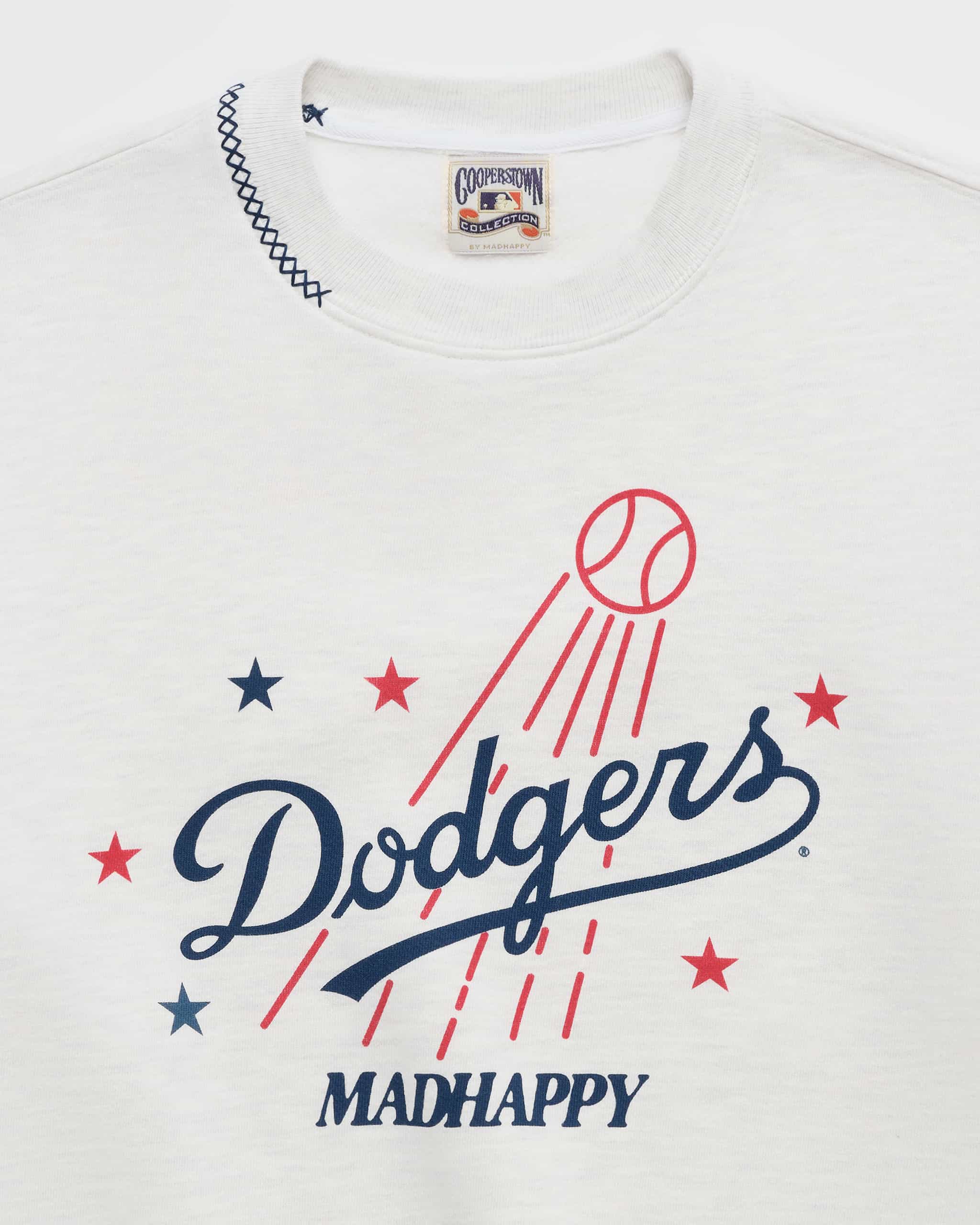 Dodgers Stars Fleece Crewneck | Madhappy