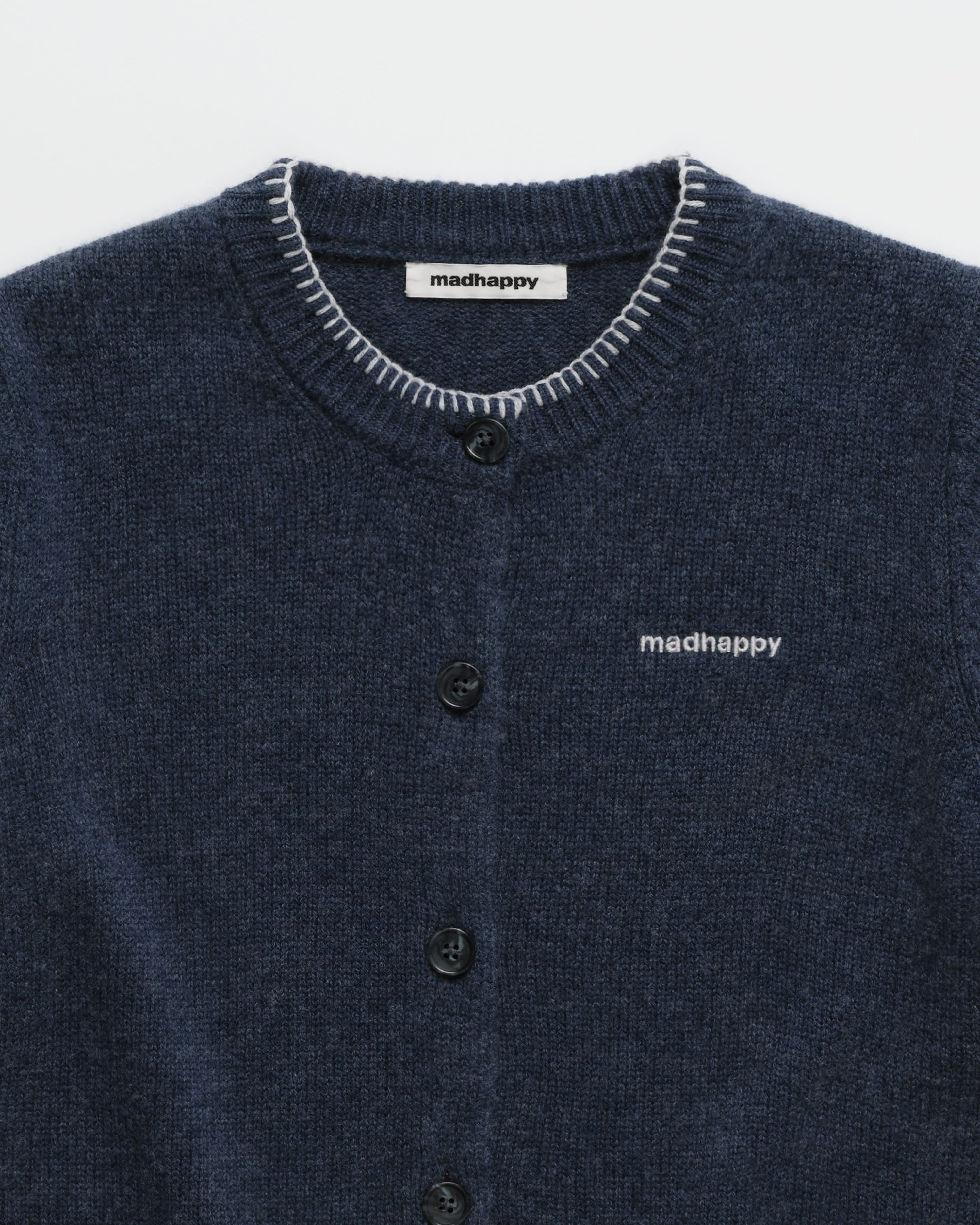 Classics Knit Crewneck Cardigan | Madhappy