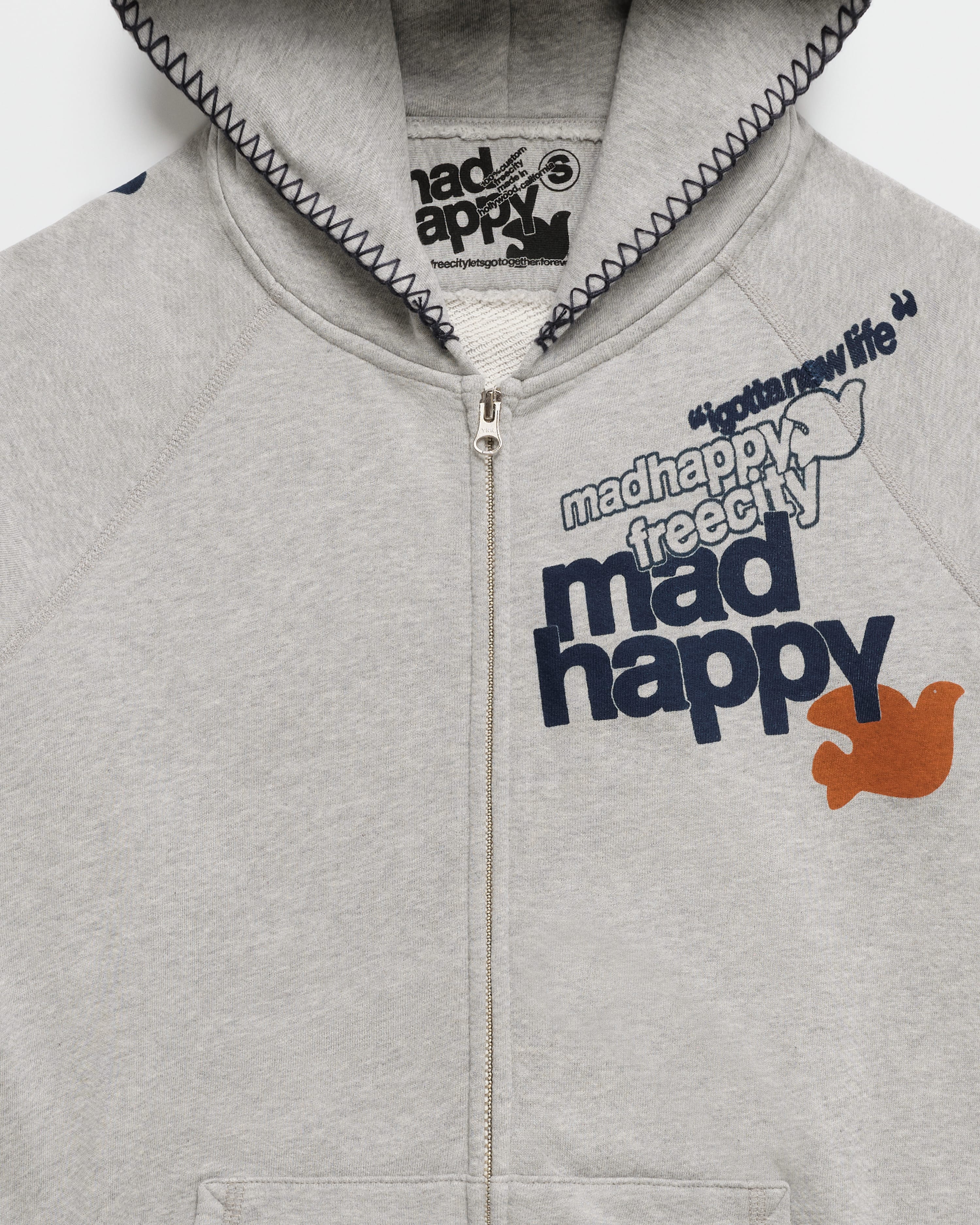 FREECITY LIFENATURELOVE Zip Up | Madhappy