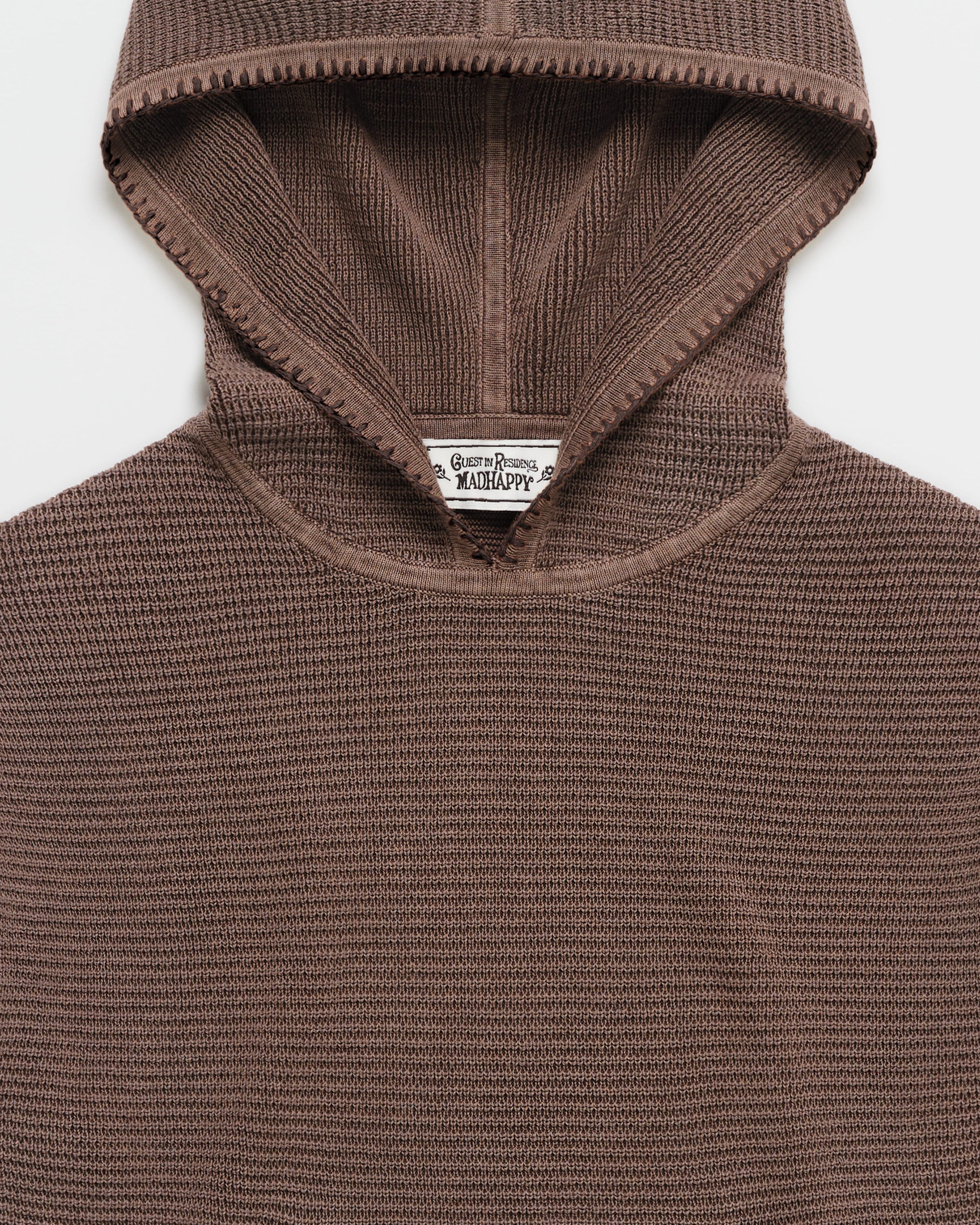 Guest In Residence Waffle Knit Hoodie