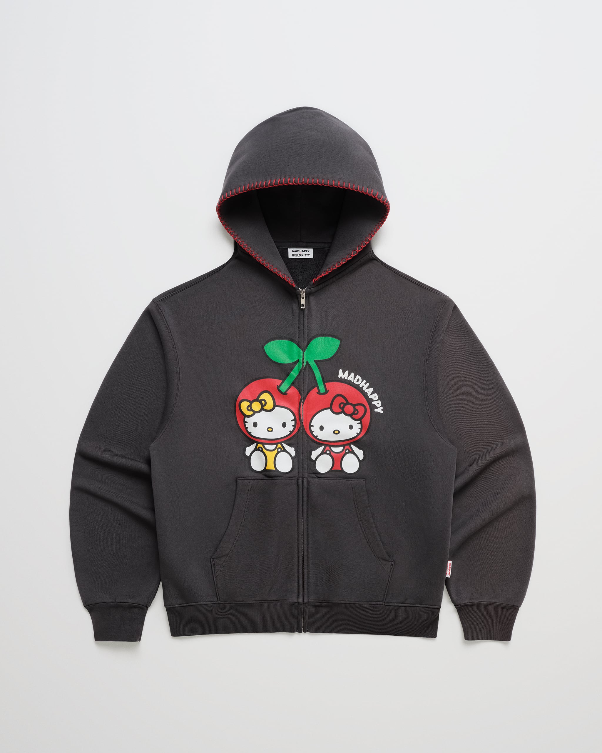 Hello Kitty® Cherries Midweight Fleece Zip Up | Madhappy