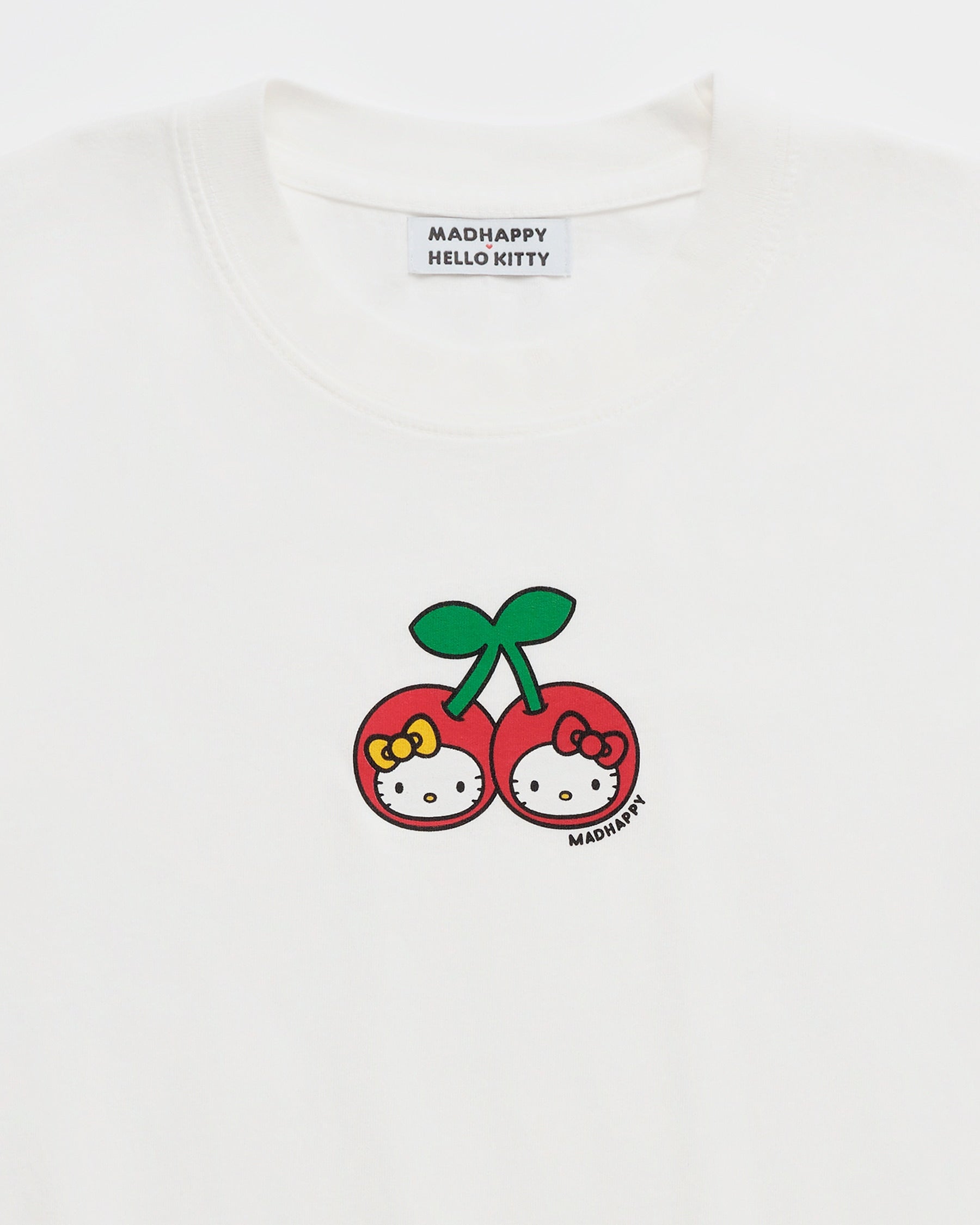 Hello Kitty® Cherries Midweight Shrunken Tee | Madhappy