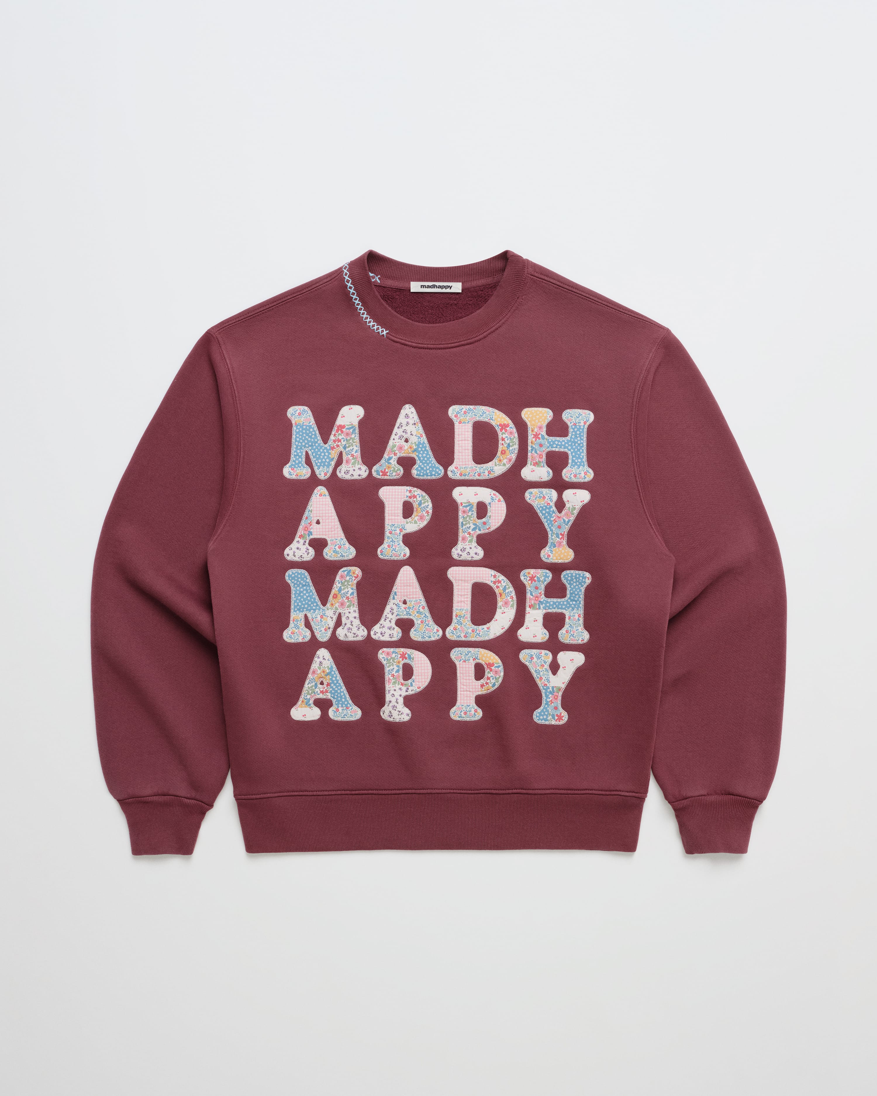 Patchwork Fleece Crewneck | Madhappy