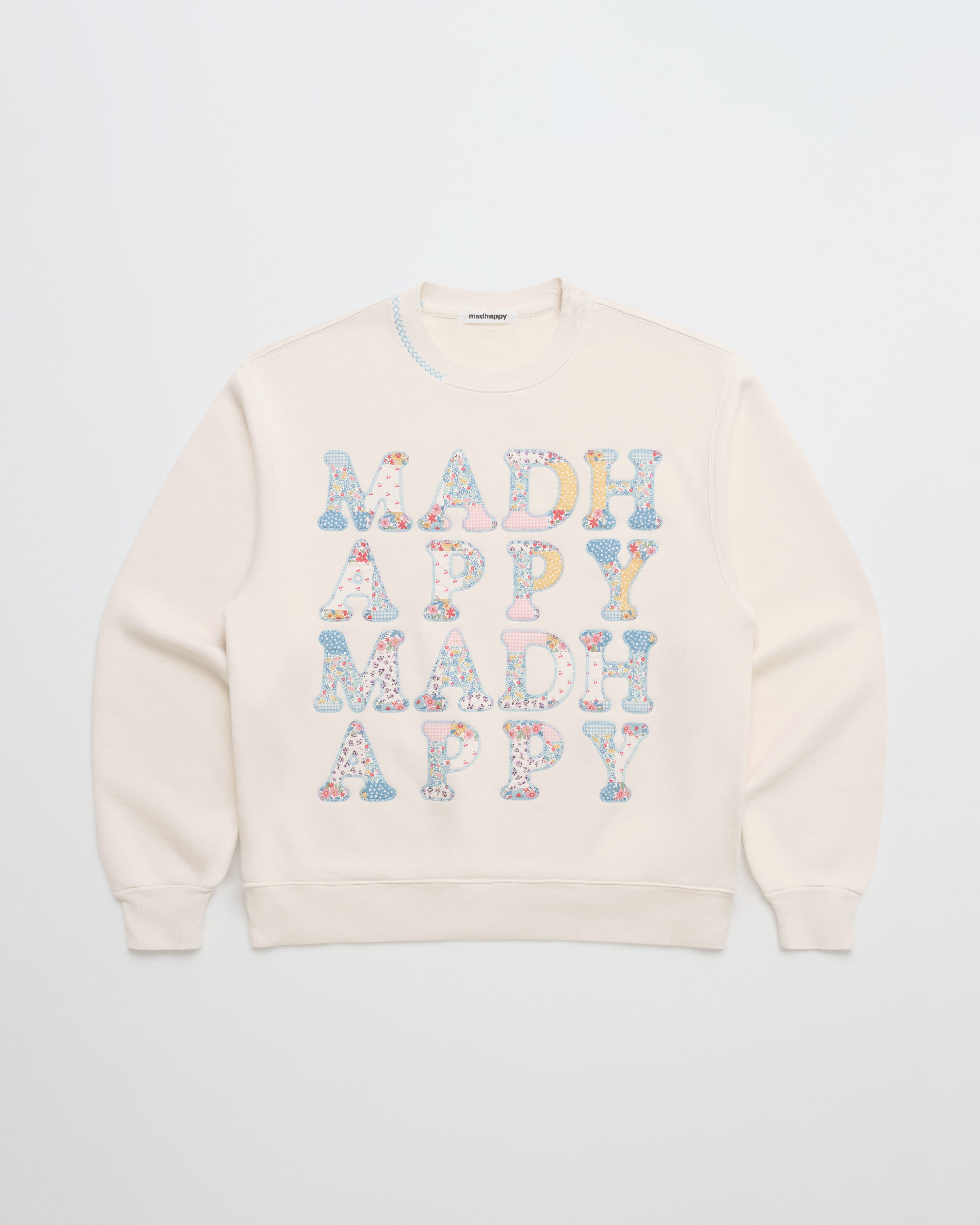 Patchwork Fleece Crewneck | Madhappy