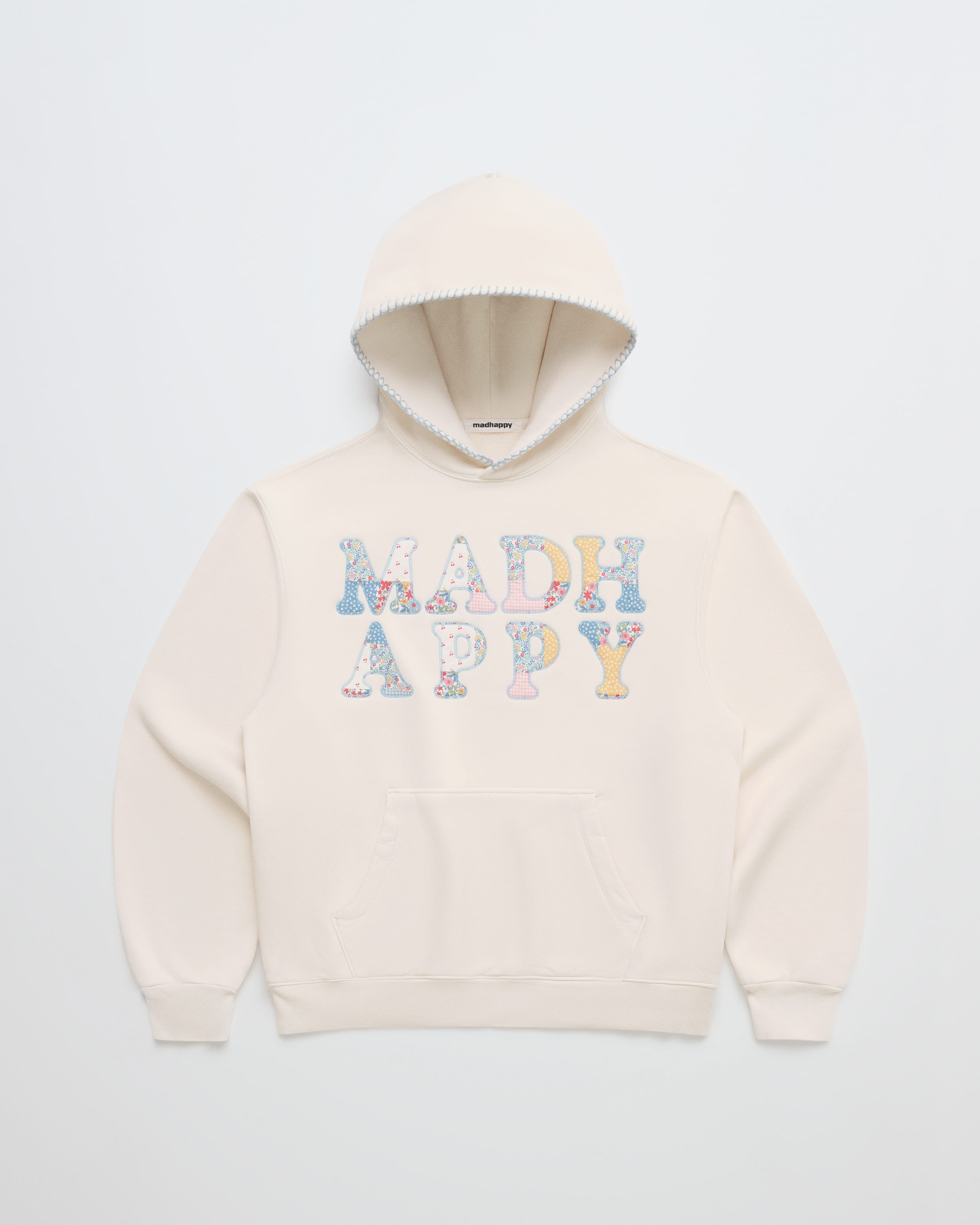 Madhappy カラフルロゴ フーディー Patchwork Fleece Hoodie | Madhappy