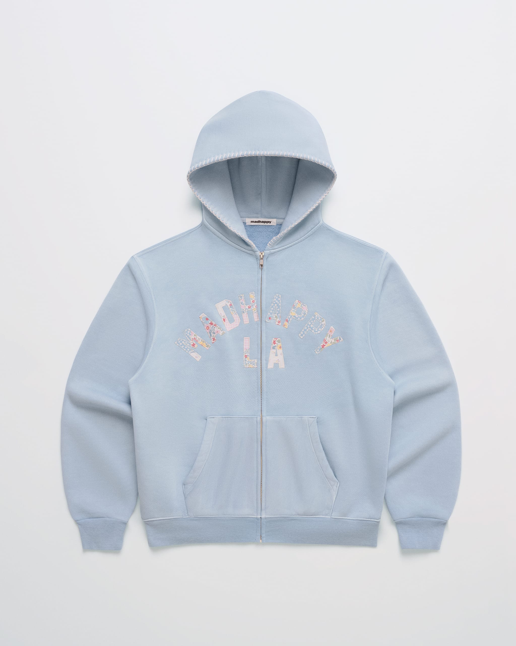 Madhappy LA Patchwork Fleece Zip Up | Madhappy