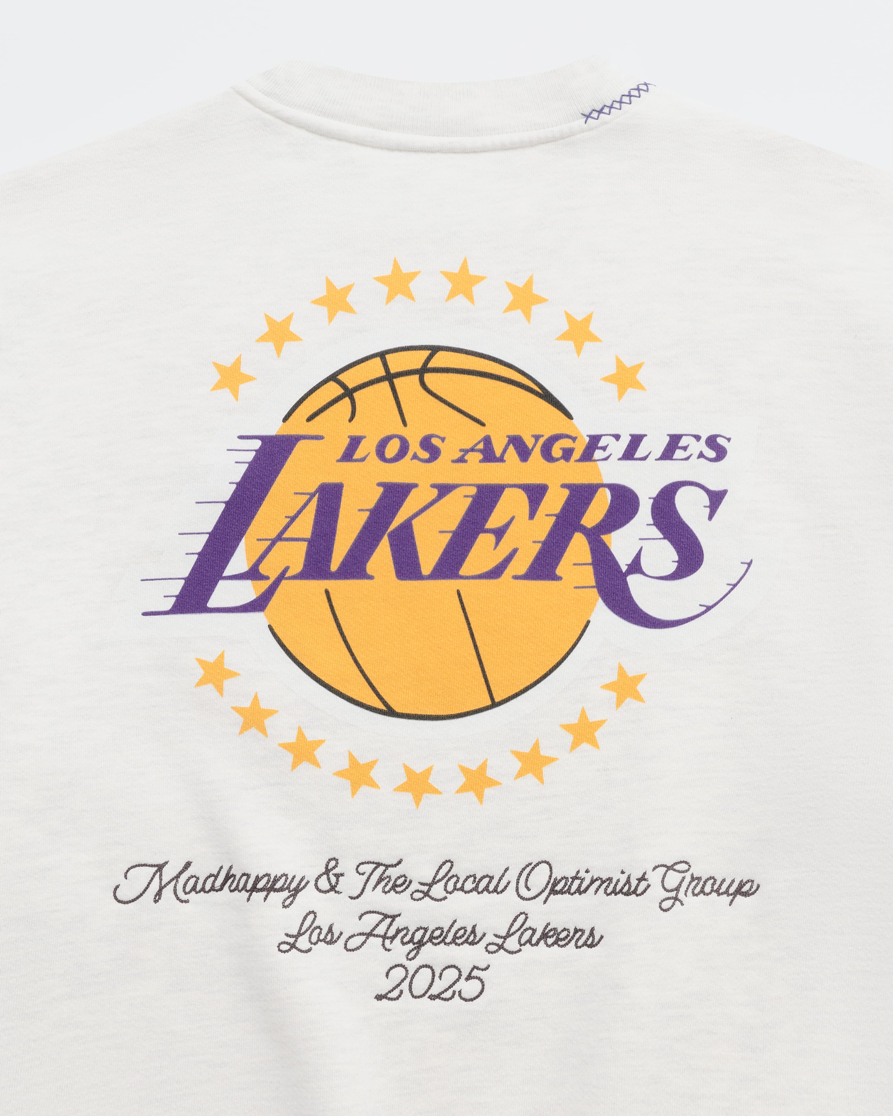 Lakers Stars Fleece Crewneck | Madhappy