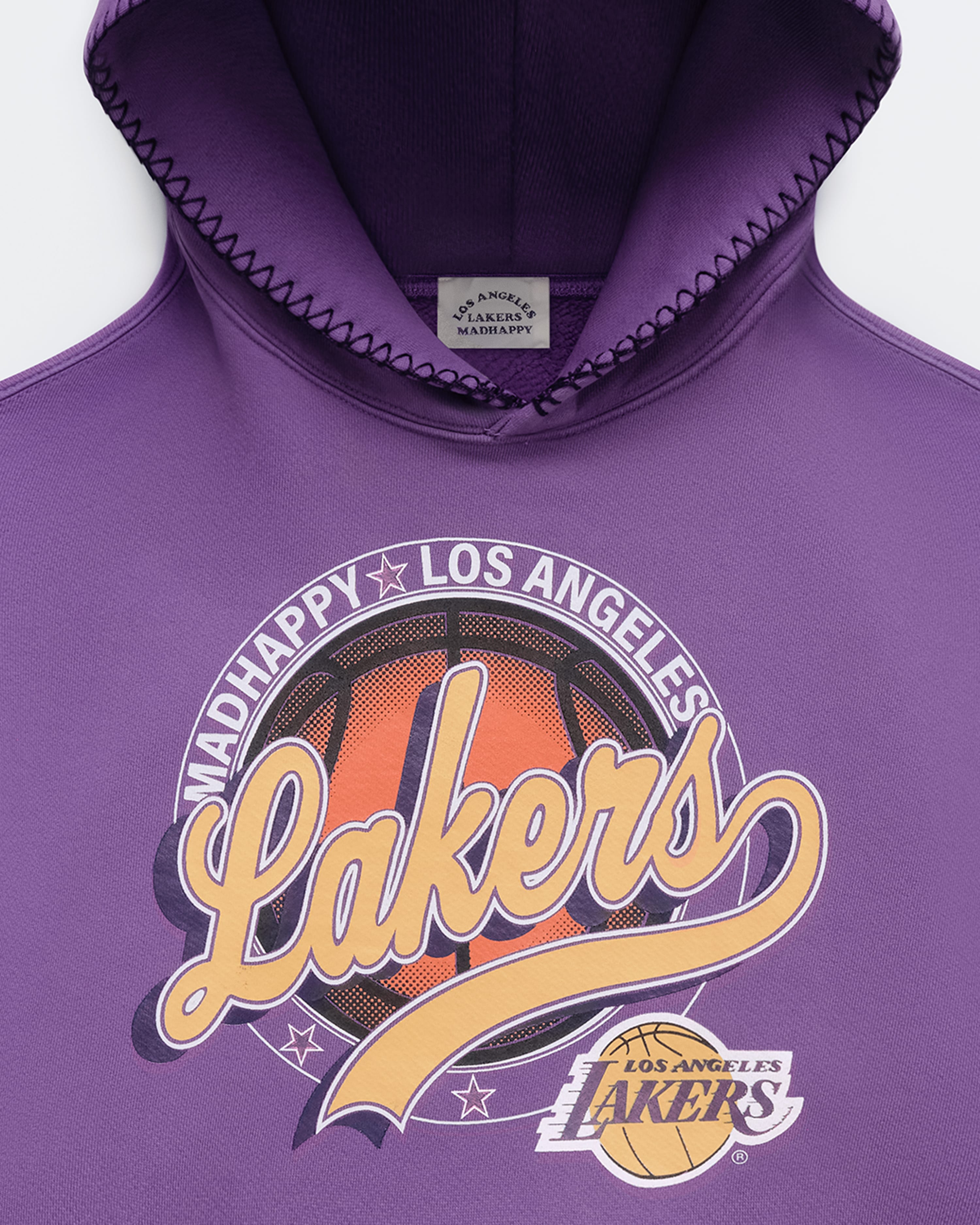 Lakers Basketball Fleece Hoodie | Madhappy