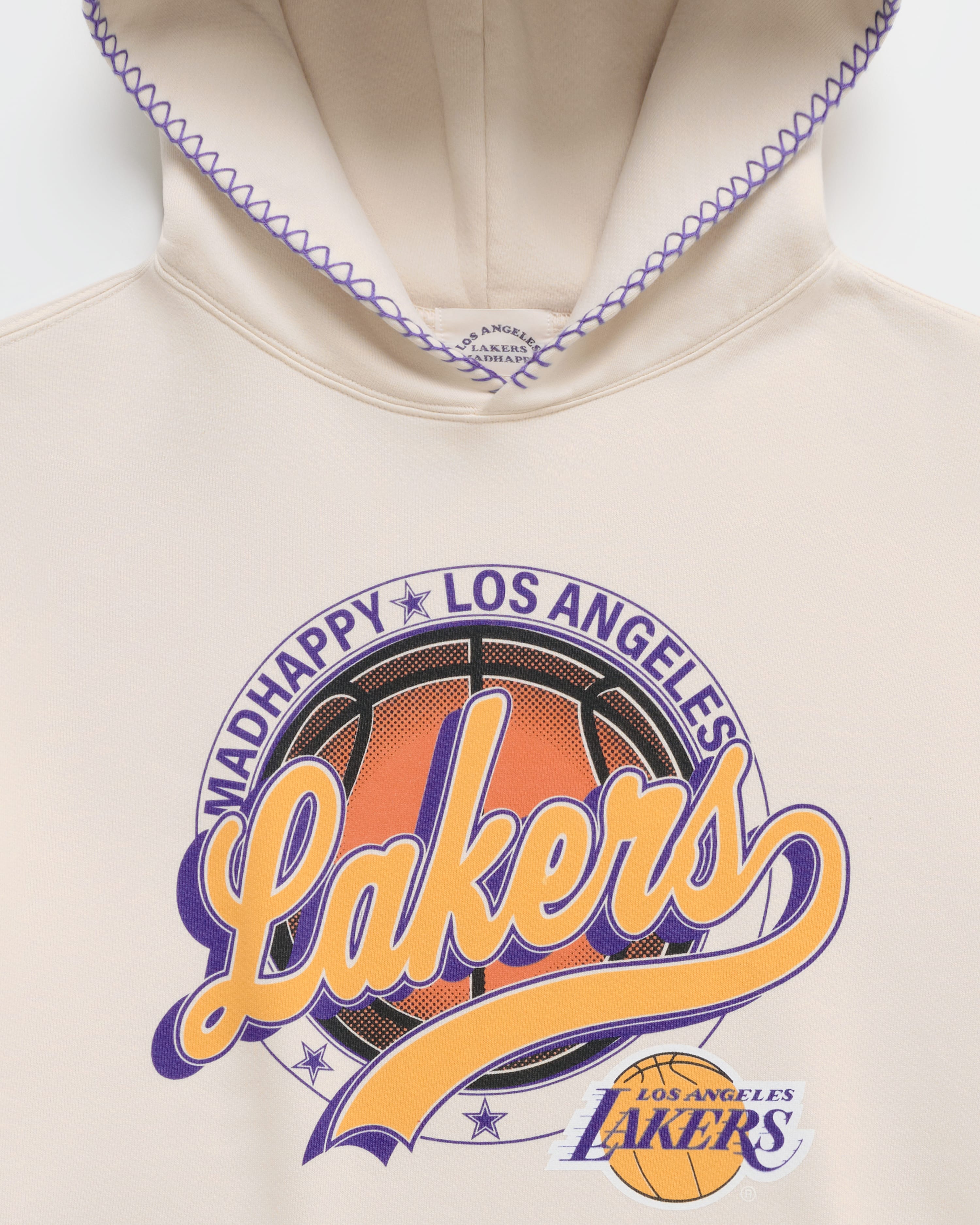 Lakers Basketball Fleece Hoodie | Madhappy