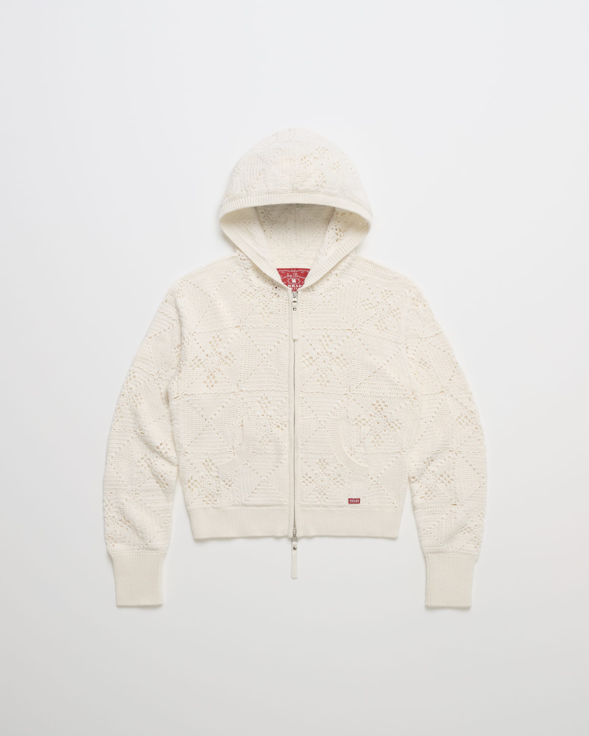 Lucky Crochet Zip Up | Madhappy