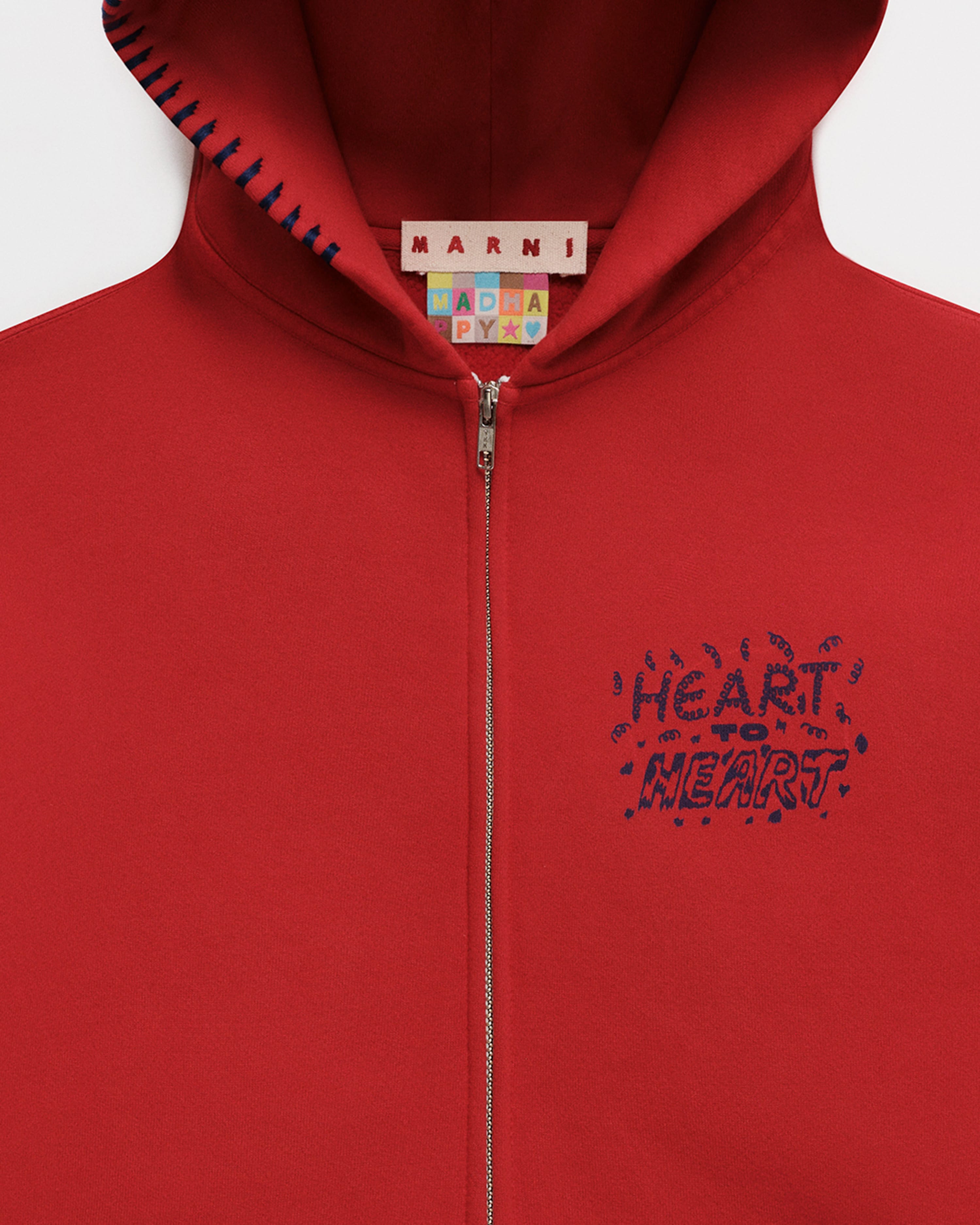 Marni Heart to Heart Zip Up | Madhappy