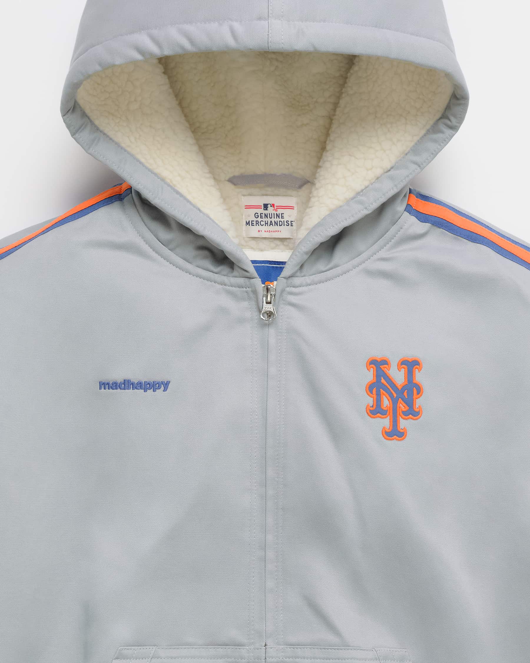Mets Hooded Baseball Jacket | Madhappy