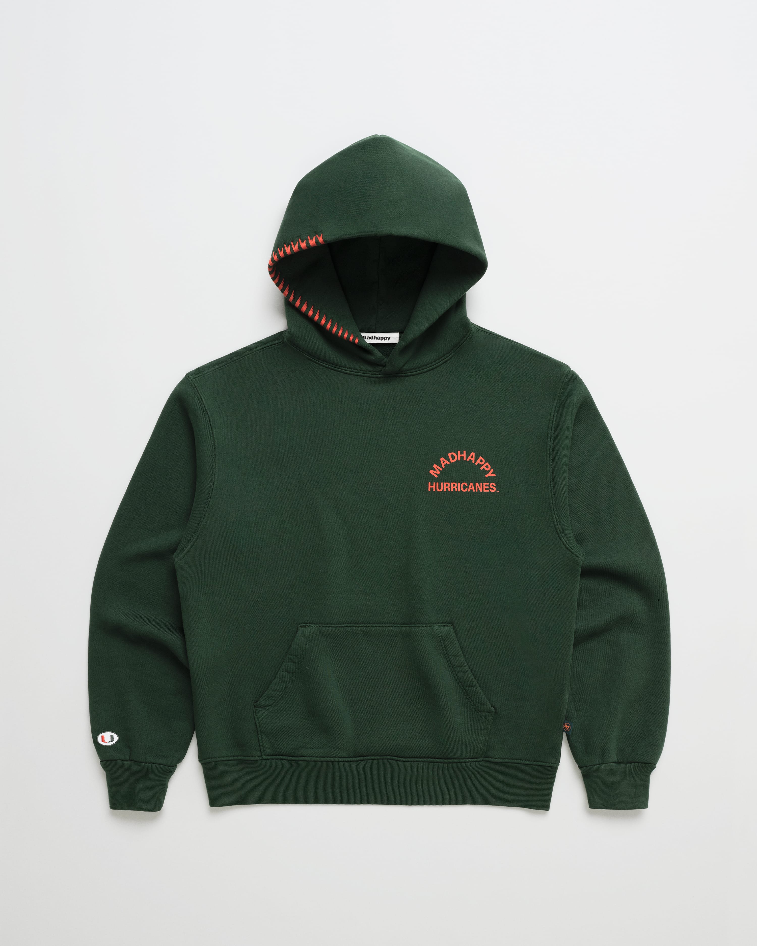 University Of Miami Arch Fleece Hoodie | Madhappy