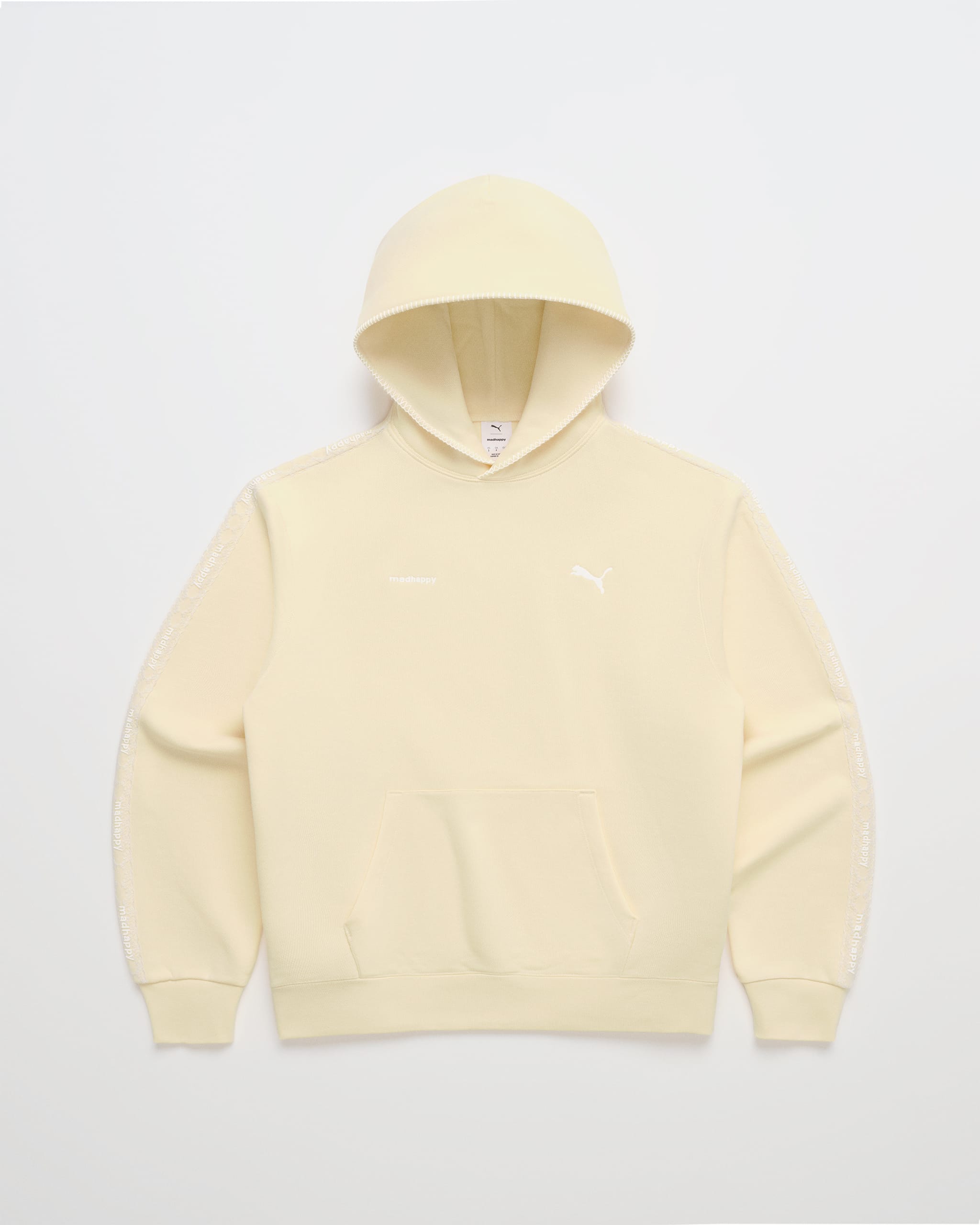 P・M・O・M・Y PUMA Lace Trim Fleece Hoodie | Madhappy