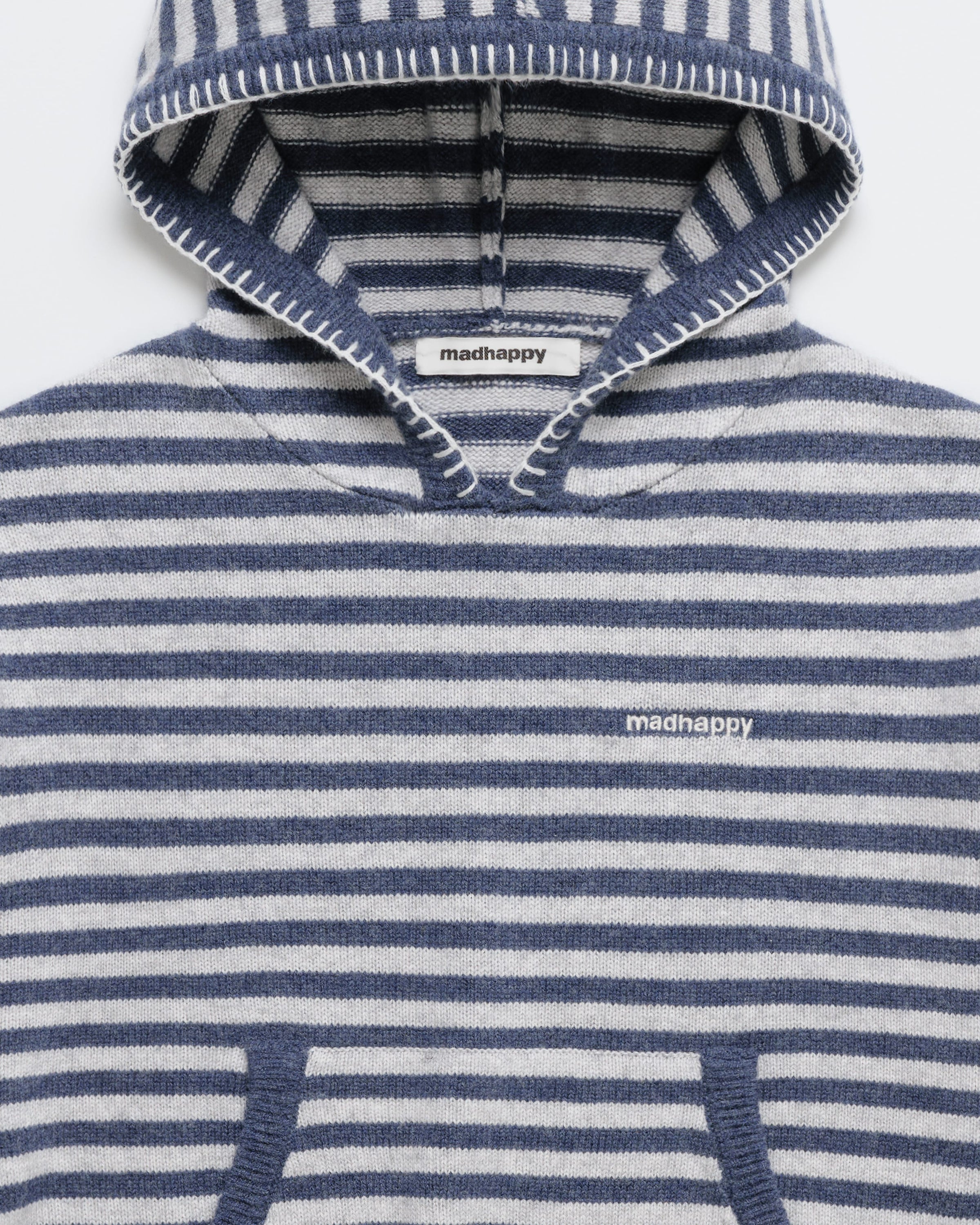 Shrunken Pullover Sweater Hoodie