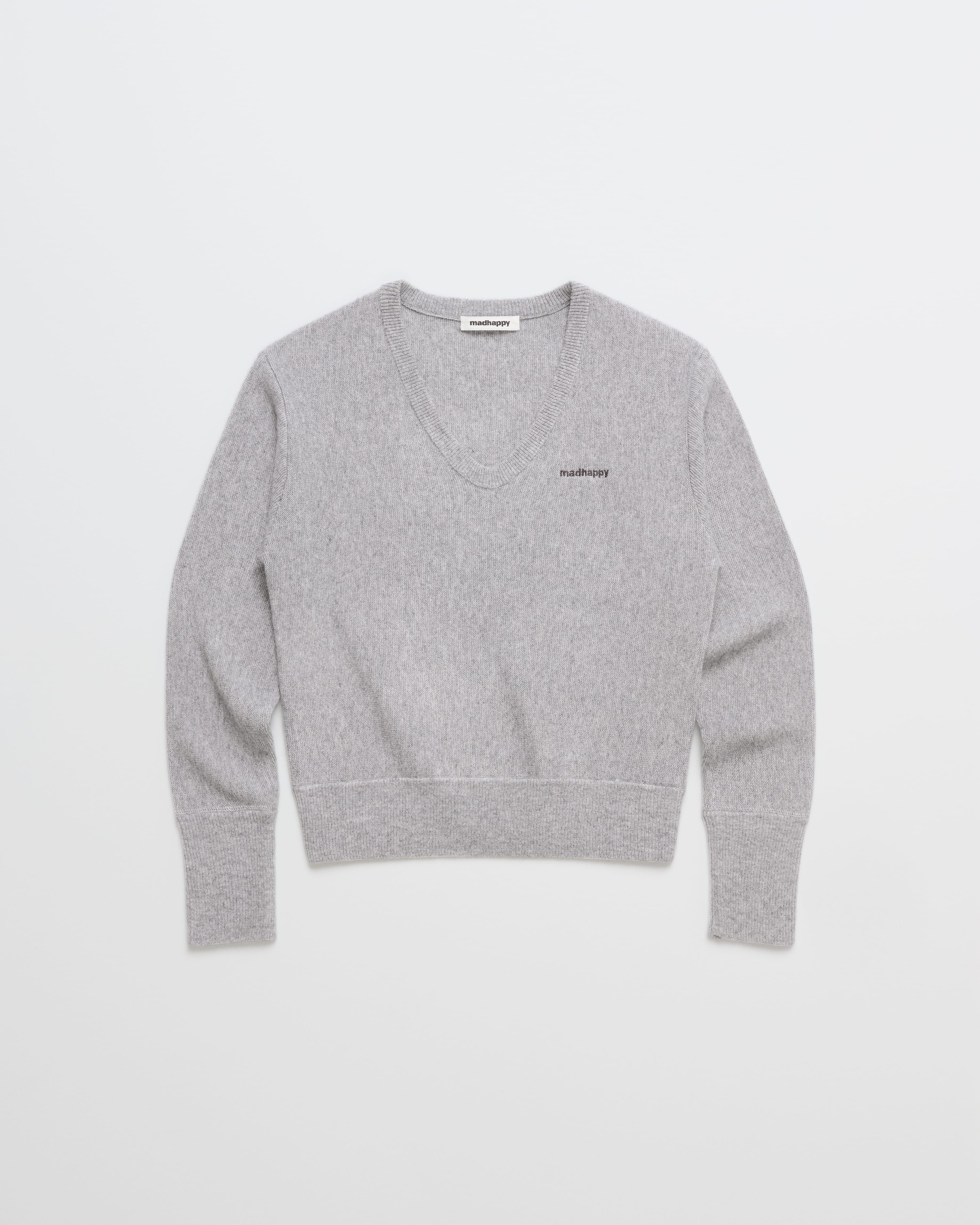 Classics Shrunken Sweater Full Zip Hoodie | Madhappy