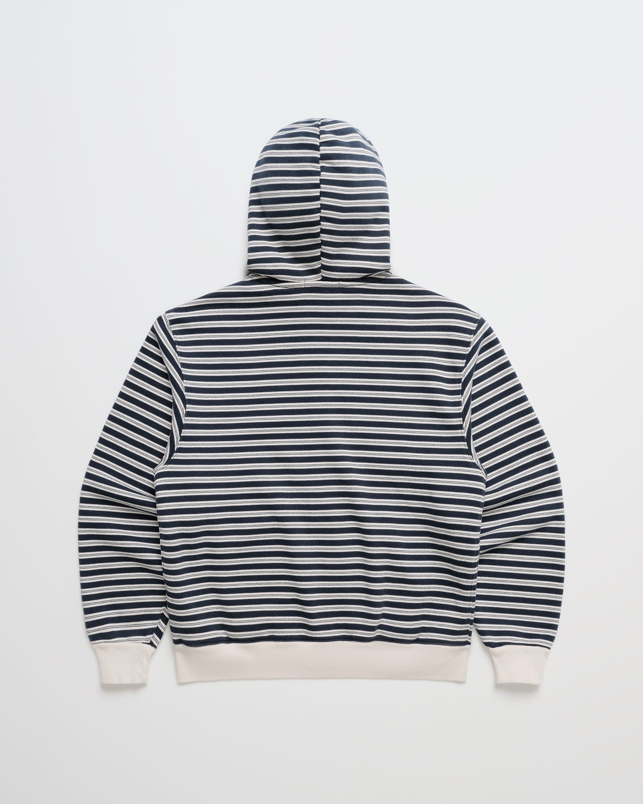 Striped Midweight Fleece Zip Up | Madhappy