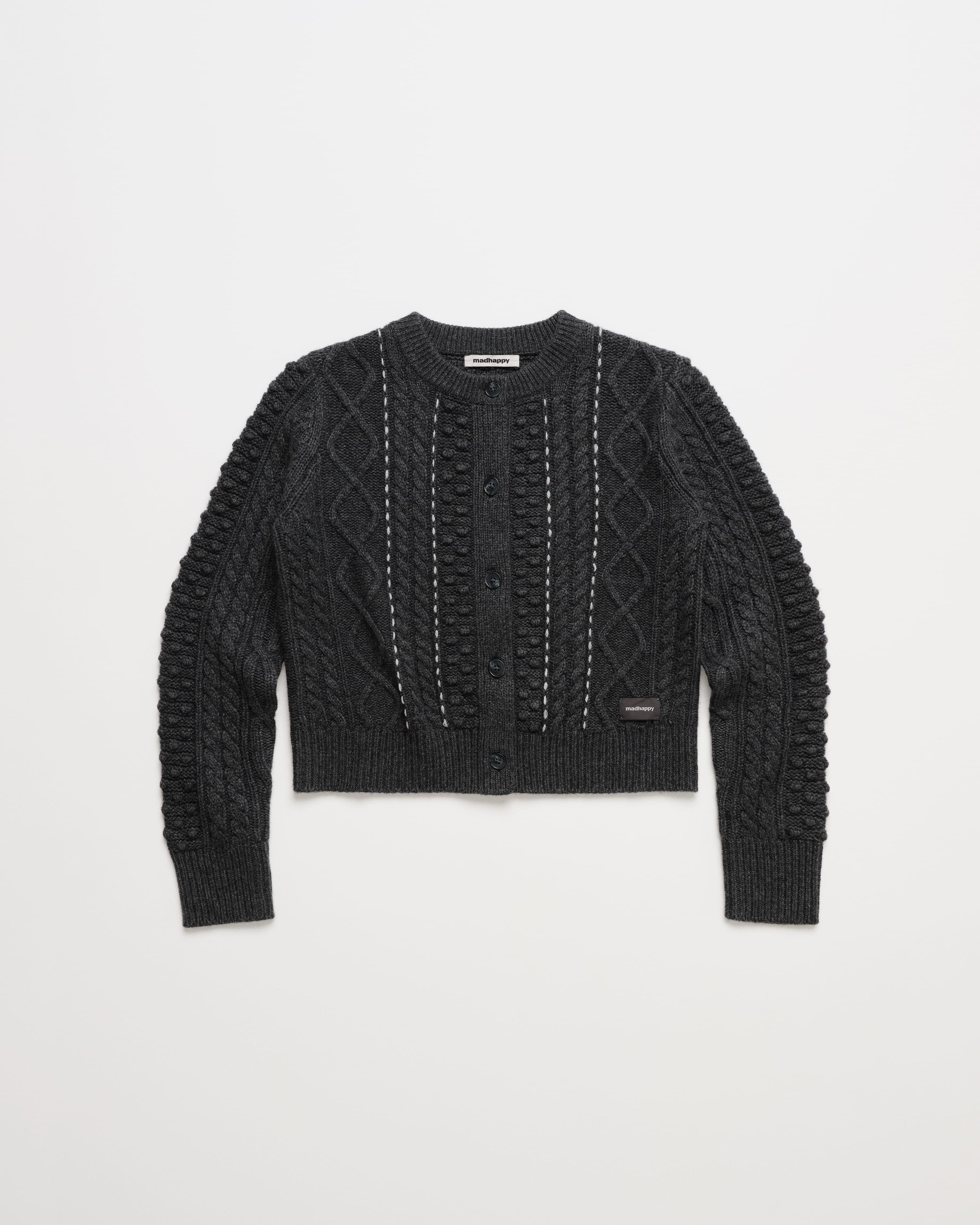 Cable Knit Cardigan | Madhappy