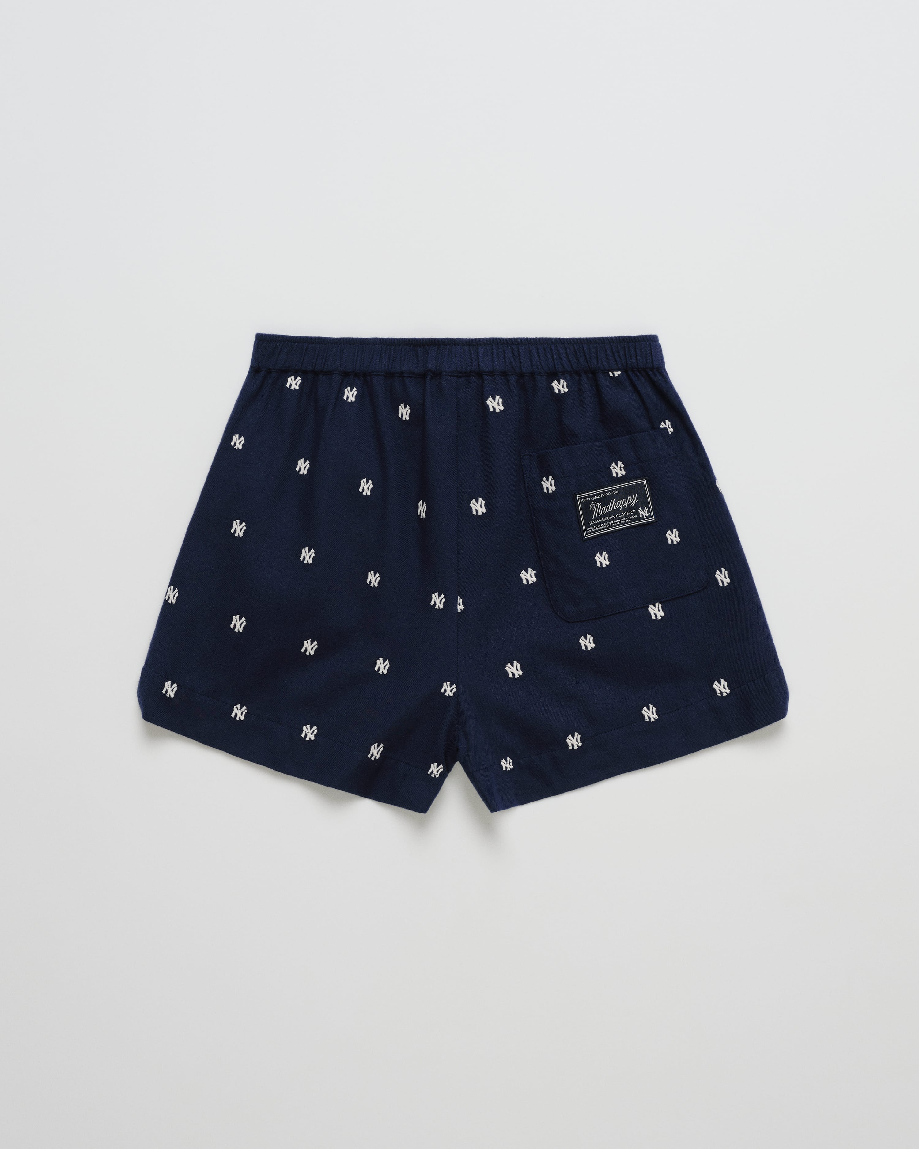 Yankees Flannel Boxer Short | Madhappy